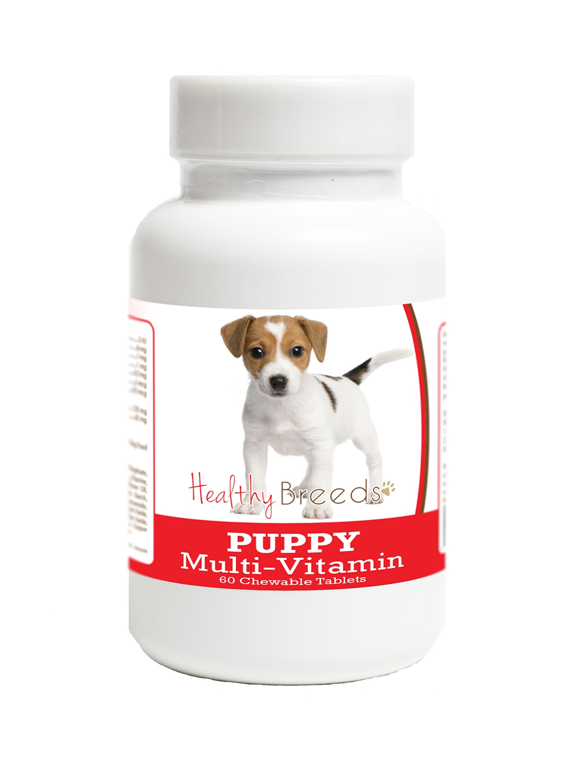 Healthy Breeds Jack Russell Terrier Puppy Dog Multivitamin Tablet 60 Count