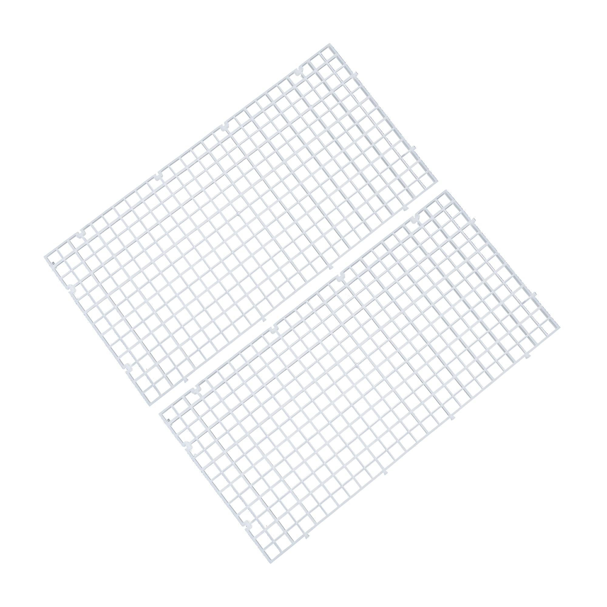 Aquarium Fish Tank Bottom Isolation, Grid Divider Tray Egg 4 Pcs (S 4pcs)