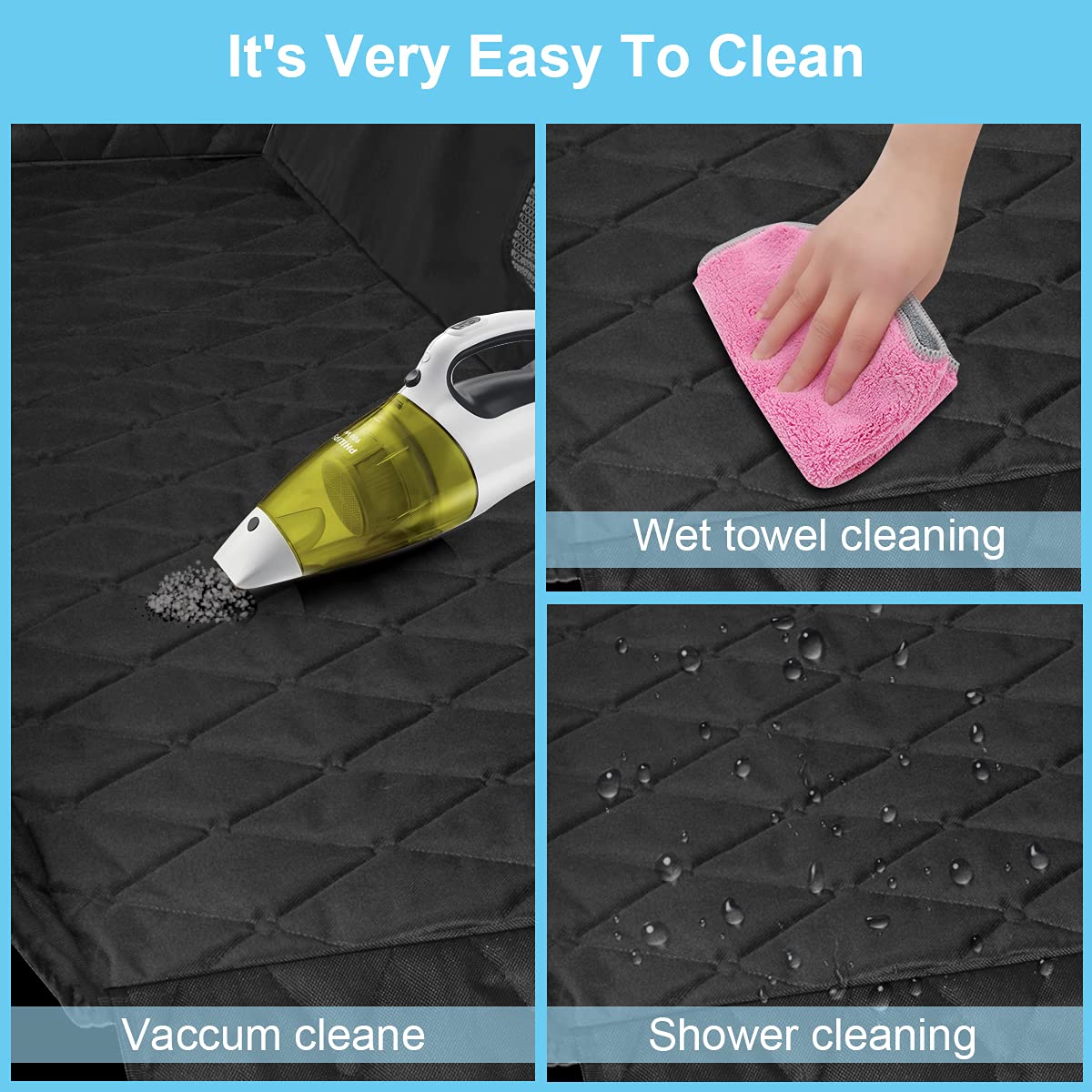 Sevvis Car Dog Cover Back Seat - Pet Car Seat Covers - Dog Hammock For Car Backseat Waterproof, Dog Car Seat Cover For Back Seat With Mesh Window,Seat Cover For Dogs Durable Nonslip Suv