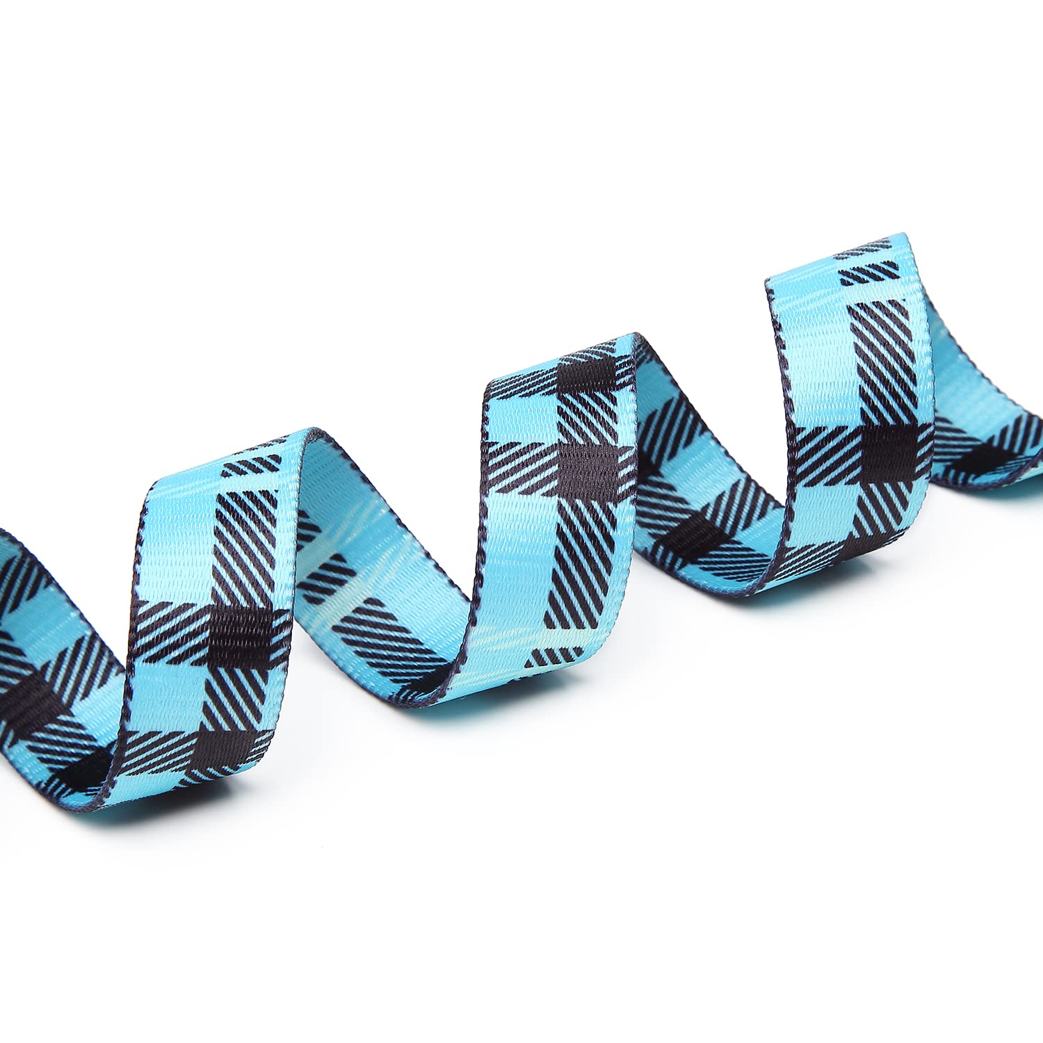 Suredoo Adjustable Dog Collar With Patterns, Ultra Comfy Soft Nylon Breathable Pet Collar For Small Medium Large Dogs (L, Blue Plaid)