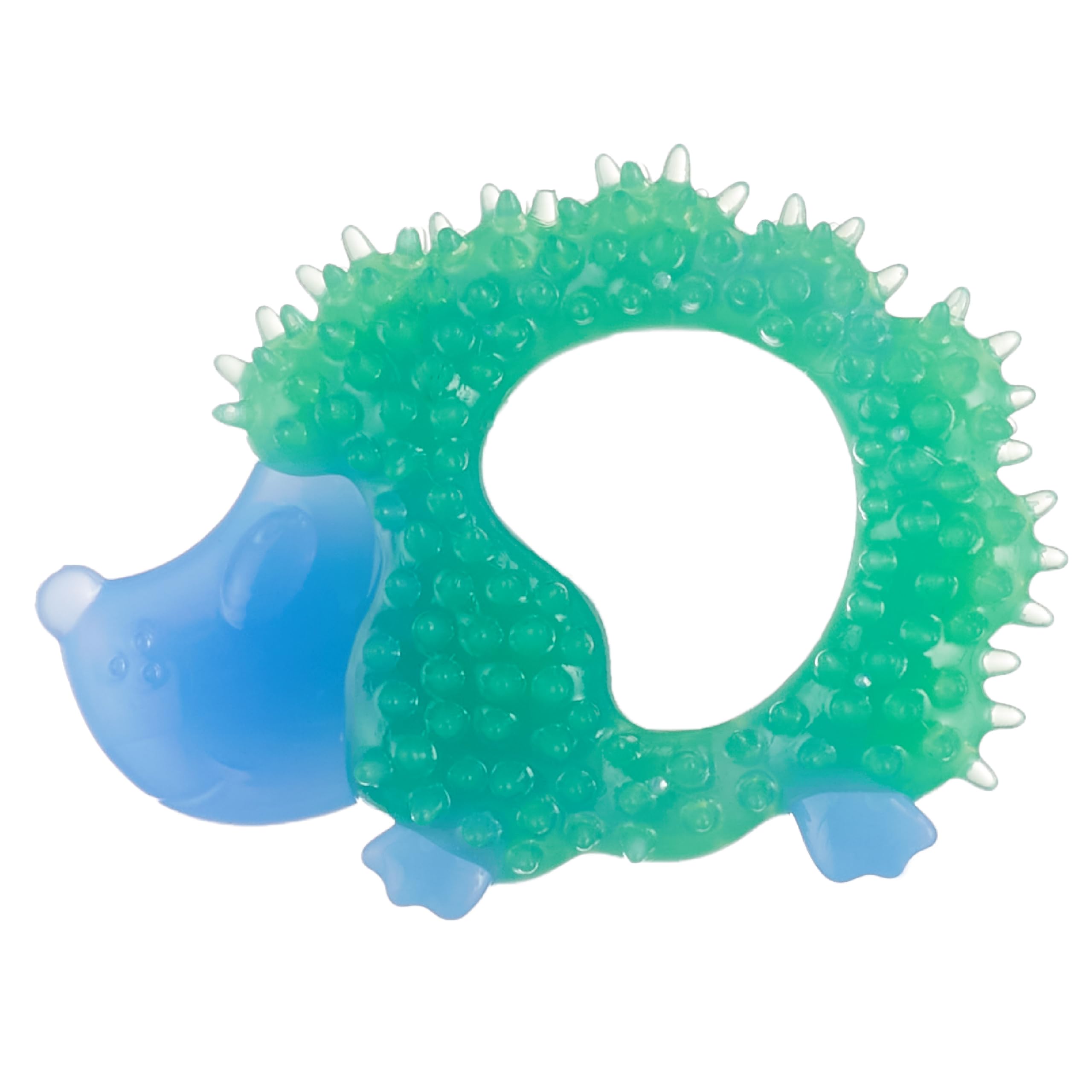 Outward Hound Cutie Chewies Hedgehog Dental Dog Chew Toy, Blue