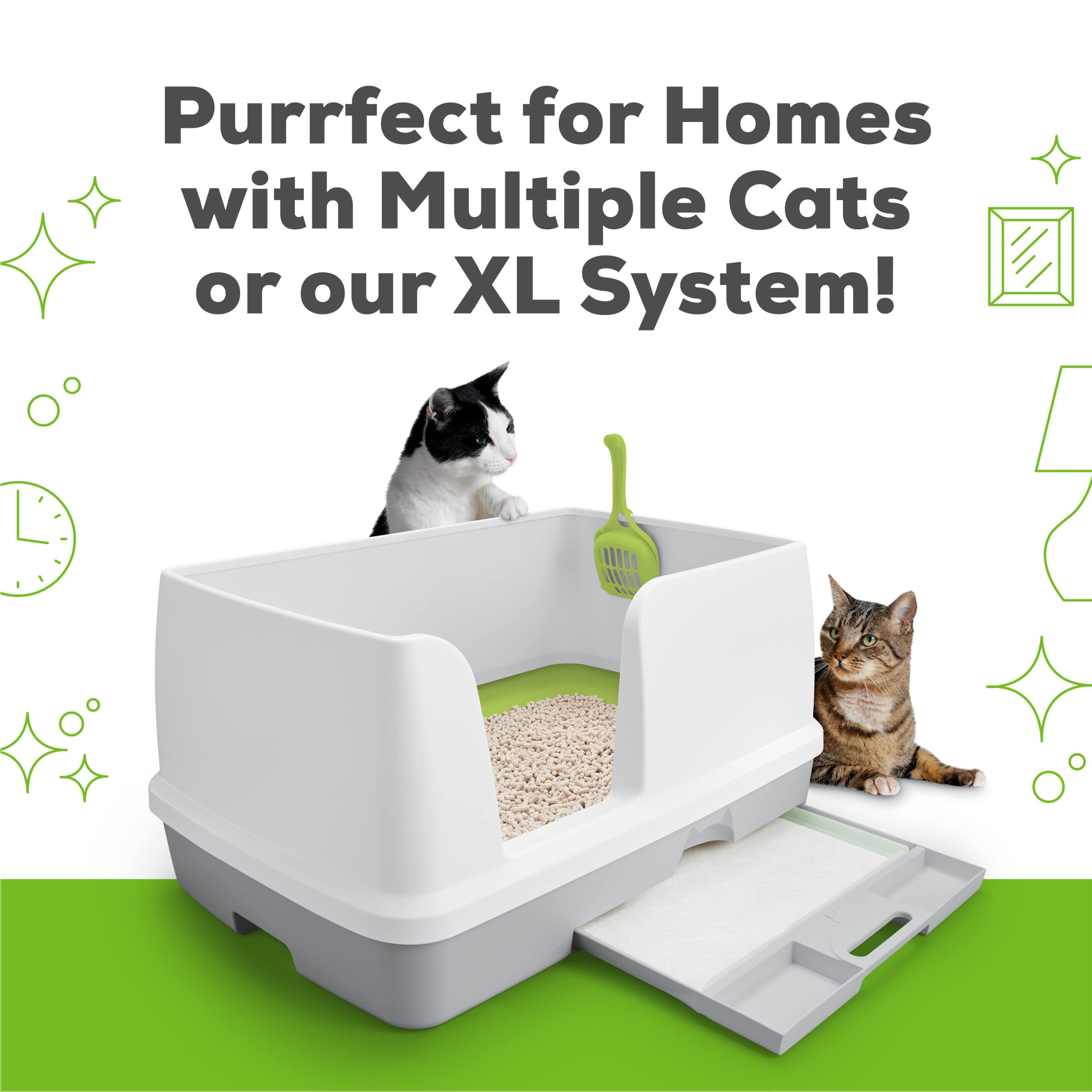 Purina Tidy Cats Breeze Litter System Cat Mega Refill Bundle - 14 Lb. Box