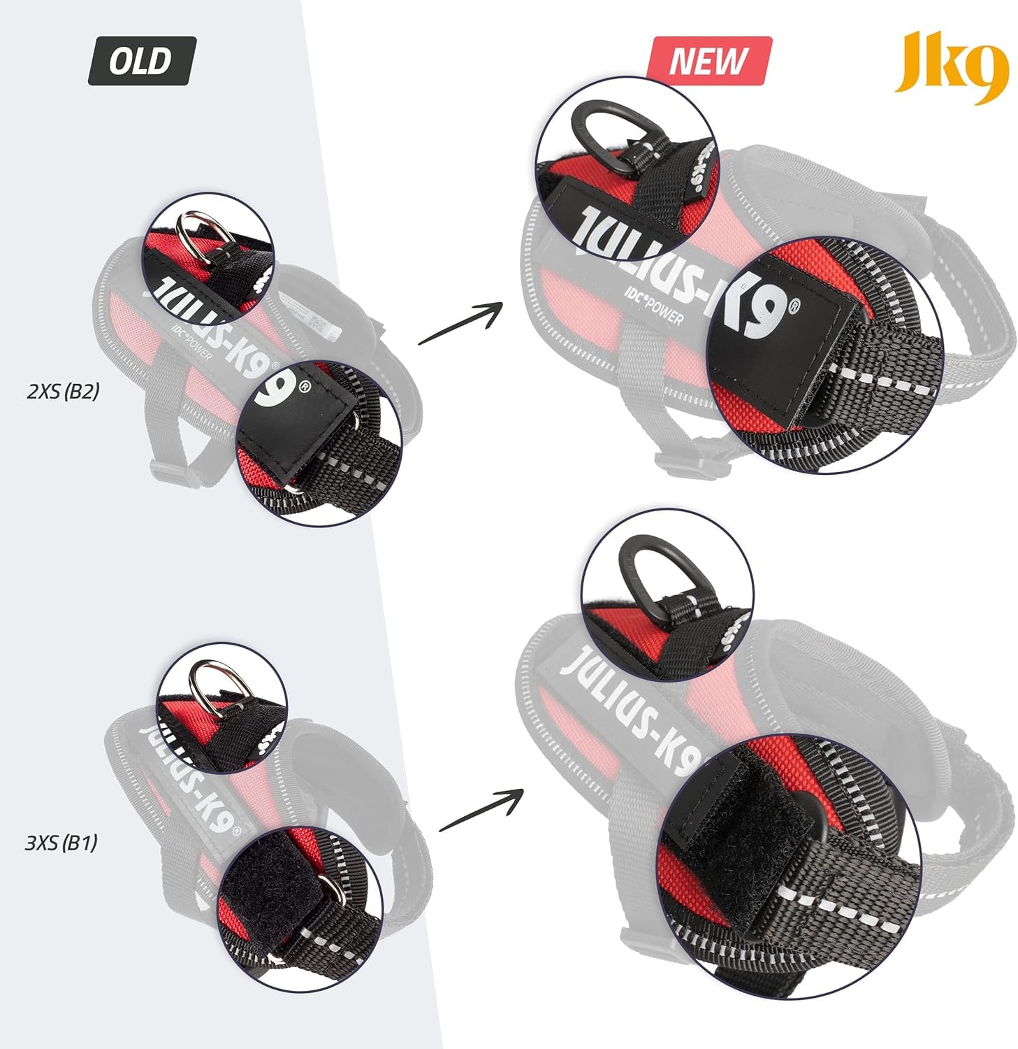 Idc Powerharness, Size: Xs/Mini-Mini, Black