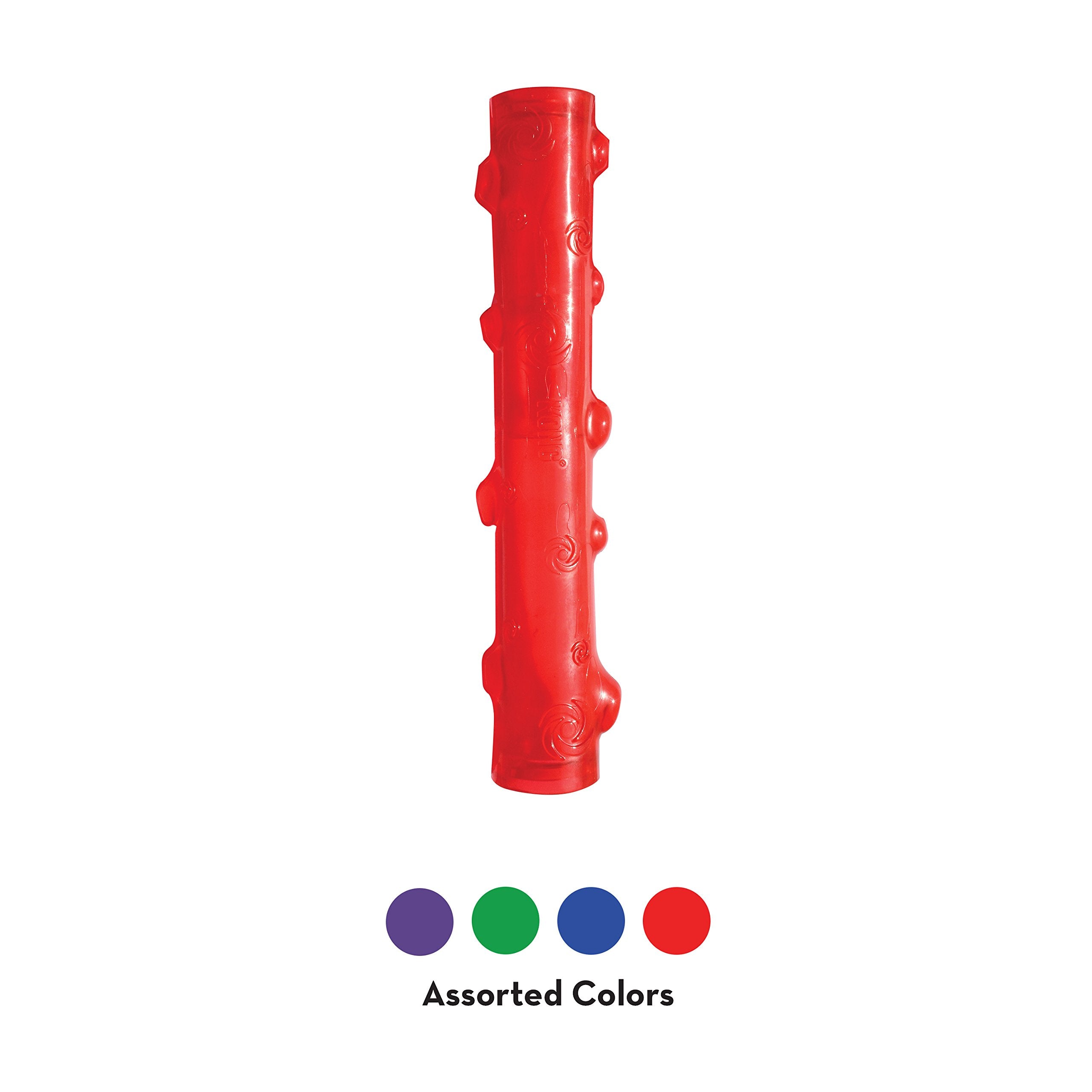Kong Squeezz Stick Dog Toy, Medium, Color May Vary