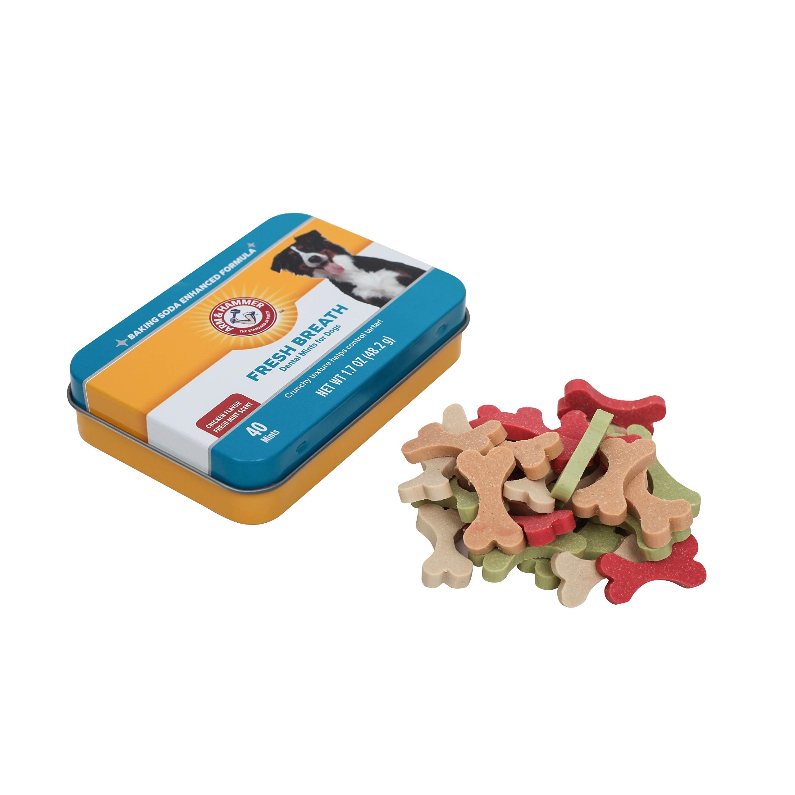 Arm & Hammer for Pets Dental Mints for Dogs, Fresh Breath | Get Fresh Doggie Breath Without Brushing, Way to Fresher Dog Breath