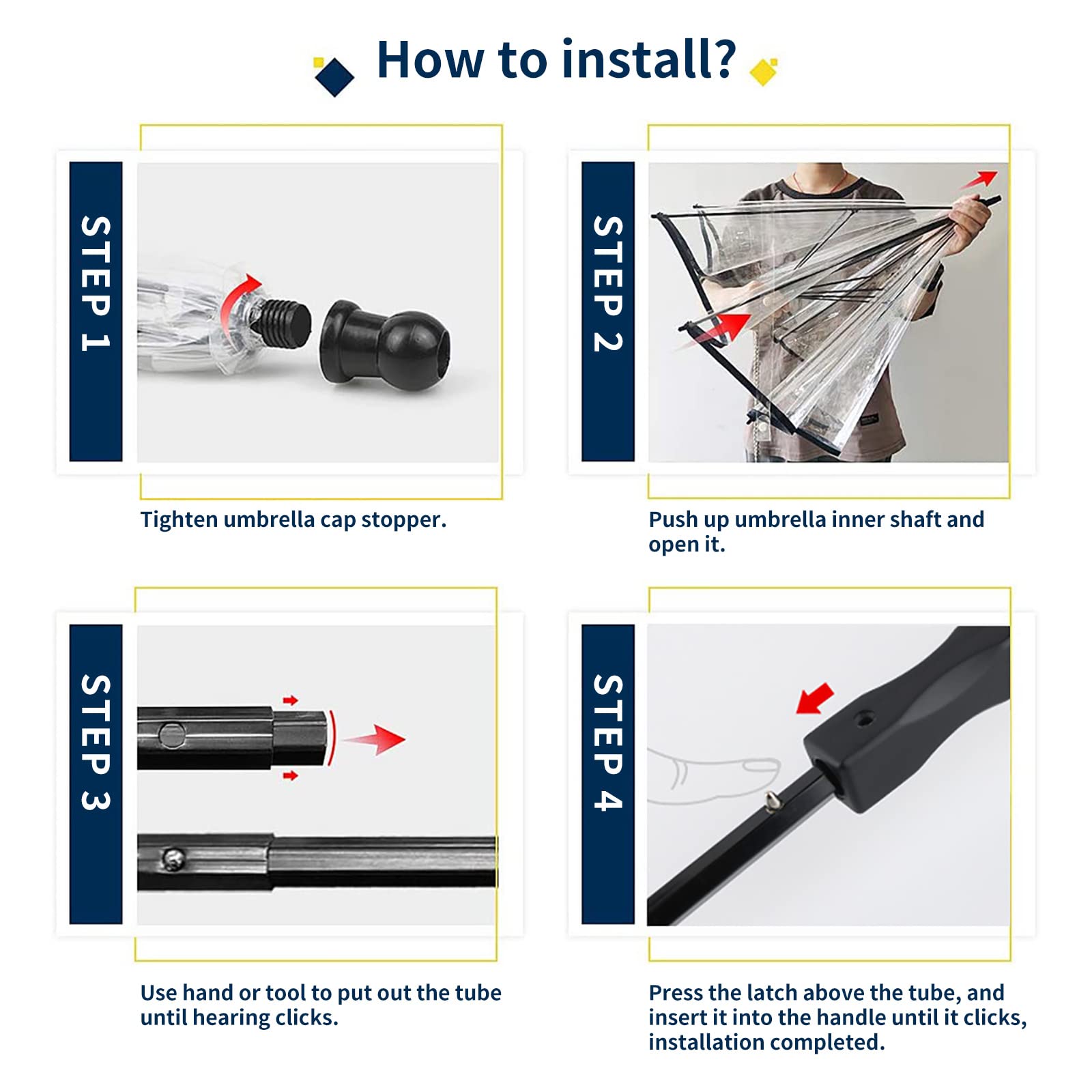 Namsan Clear Dog Umbrella For Small Dogs, Doggie Umbrella Leash Keeps Dogs Dry In Rain Walking, Small Doggy Rain Umbrella With M