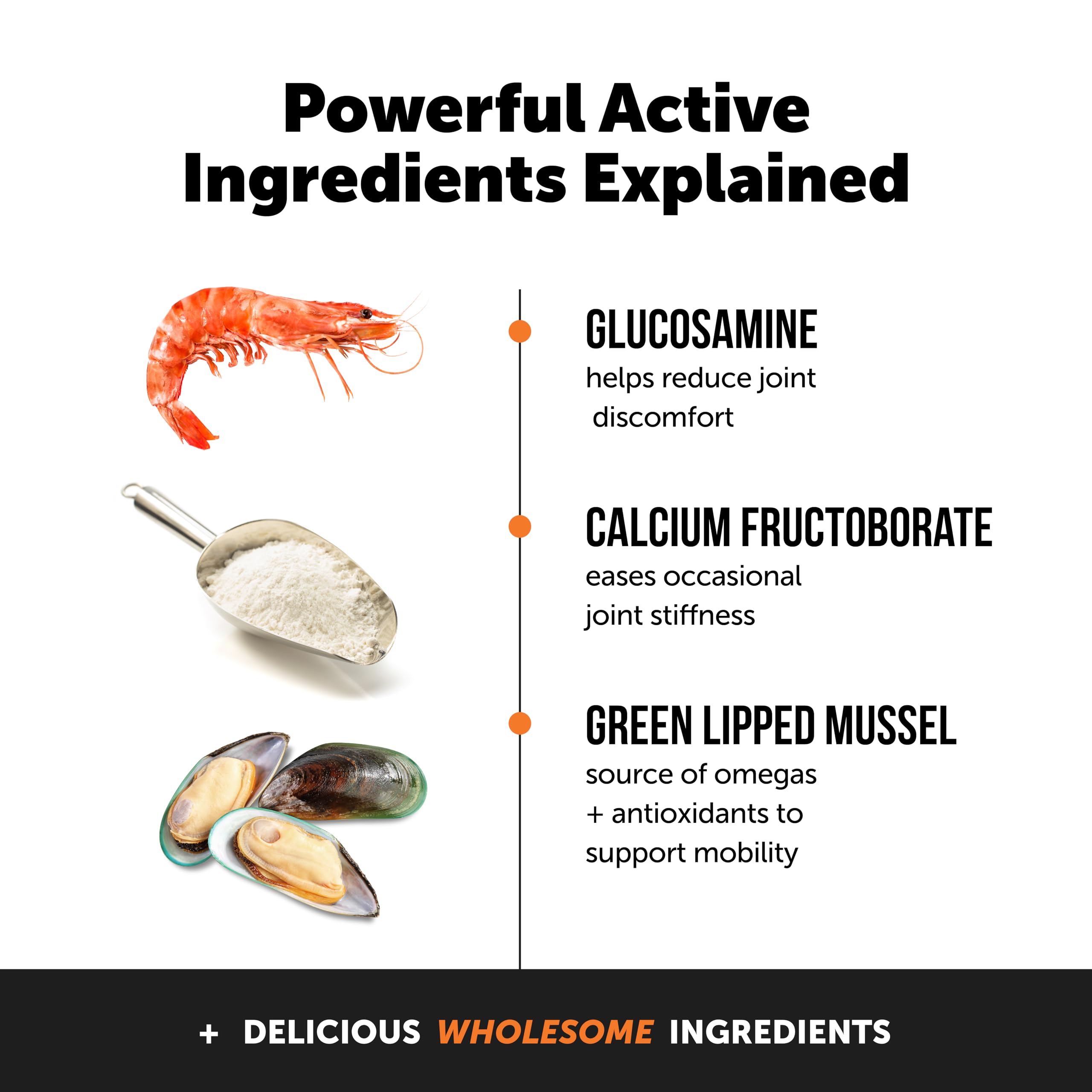 Pet Honesty Cat Hip & Joint Health Chews - Glucosamine For Cats, Cat Joint Support Supplement, Cat Health Supplies & Hip Support, Cat Vitamins For Indoor Cats & Outdoor Cats - Chicken (30-Day Supply)