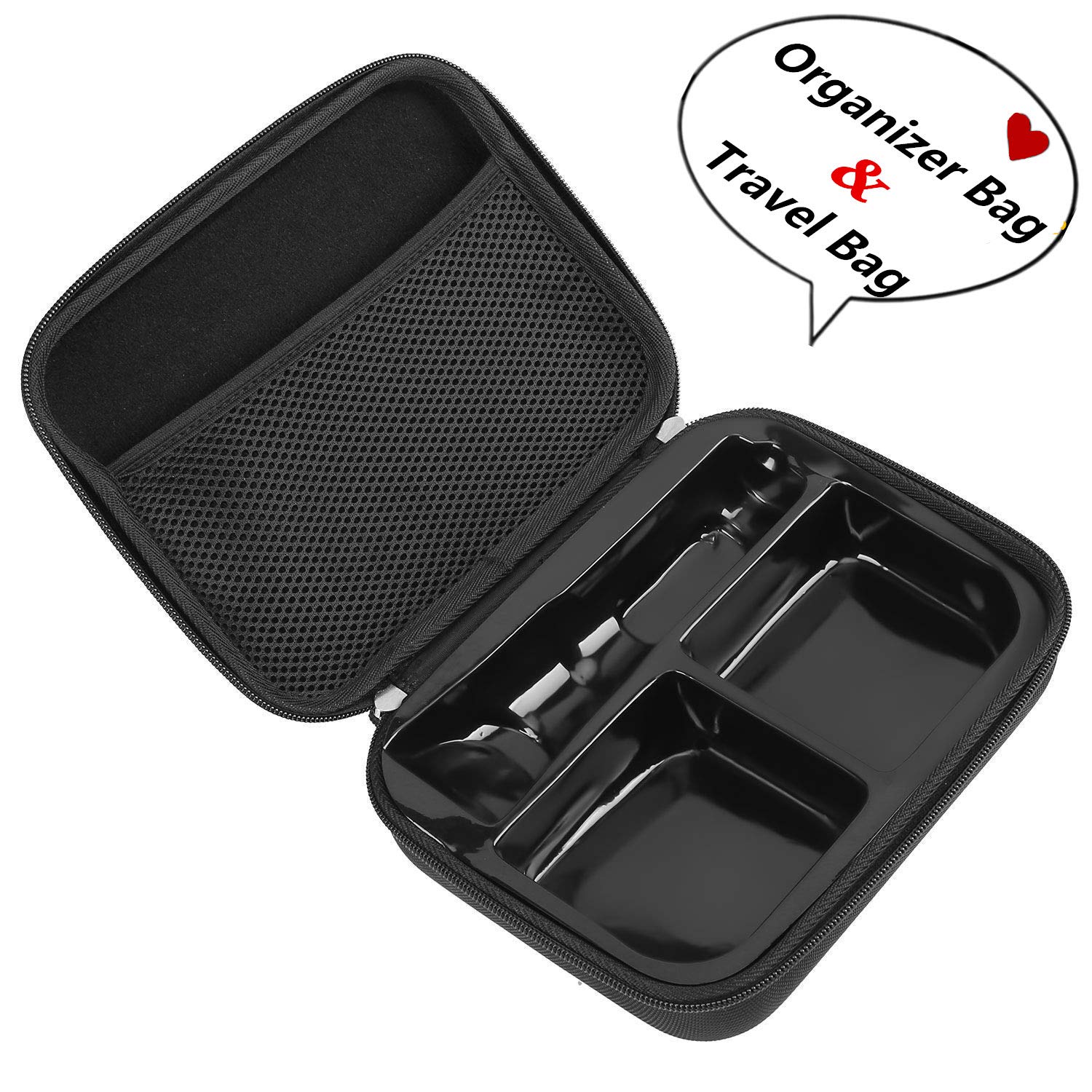 Sminiker Low Noise Horses Clippers Rechargeable Cordless Pet Clippers Grooming Kit With Storage Bag 5 Speed Professional Animal Clippers Pet Grooming Kit