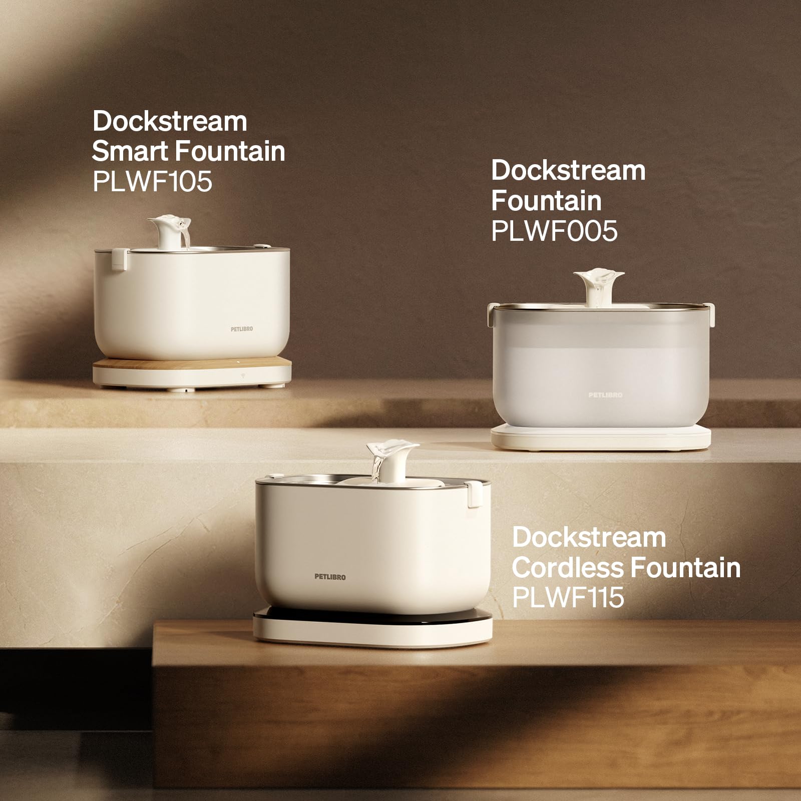 PETLIBRO Replacement Wireless Pump for Cat Water Fountain PLWF005/PLWF115/PLWF105, Cleaning, Super Quiet Pump for Pet Water Foun