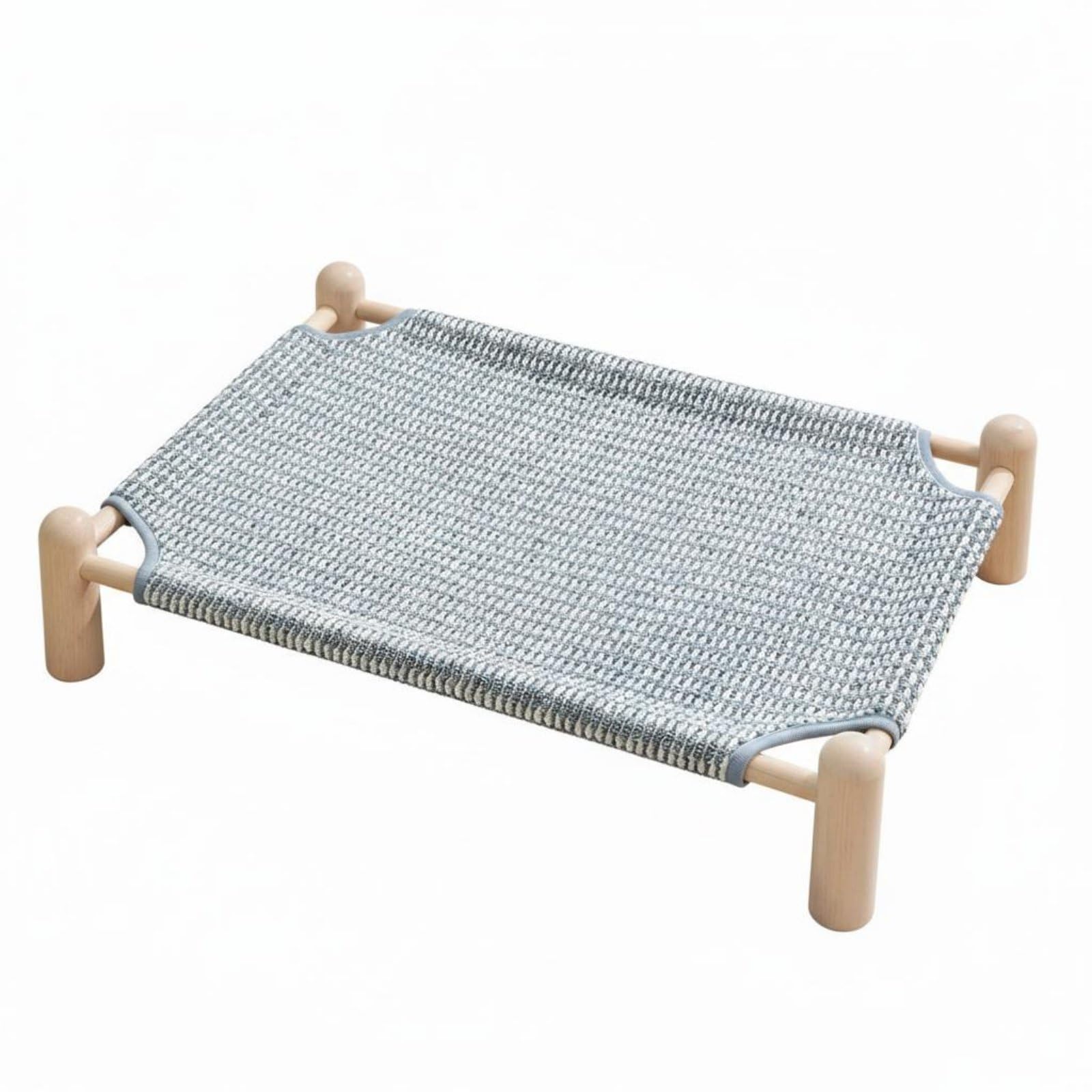 LOOM TREE Removable Washable Cover Elevated Dog Cot Raised the Floor Raised Dog Bed Breathable Material Elevated Pet Cot Portabl