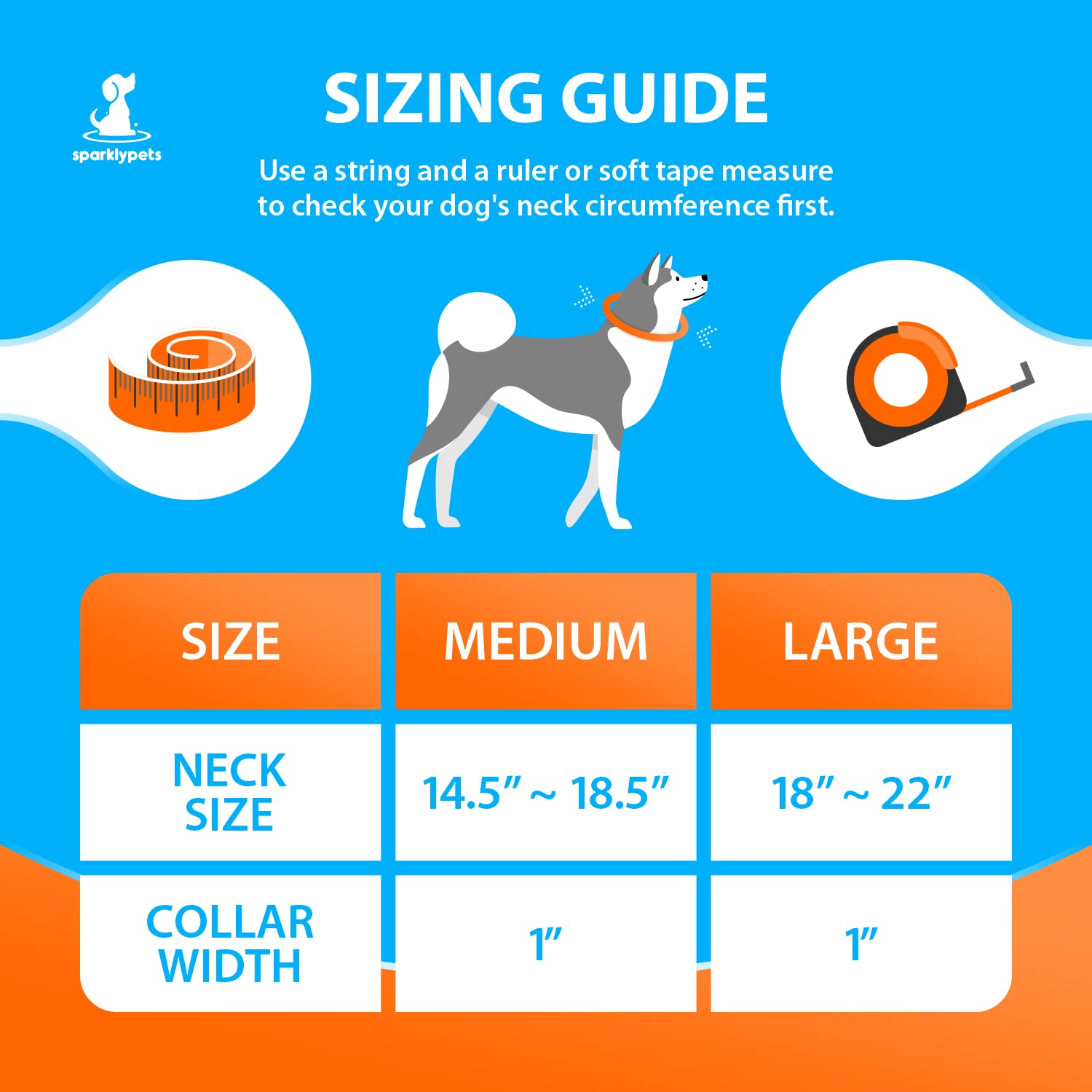 Sparklypets Heavy Duty Dog Collar With Handle For Medium And Large Dogs - Professional Collar With Reflective Stitches, Soft Han