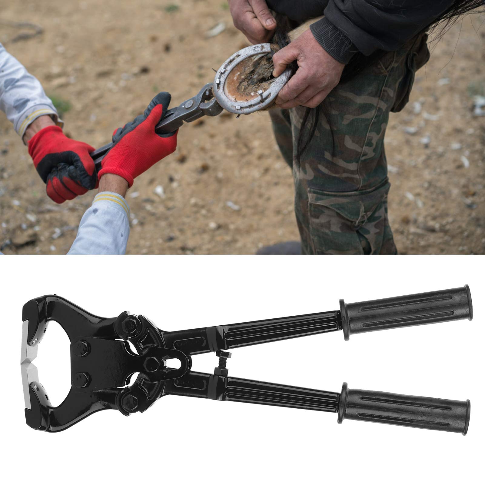 Hoof Trimmer, Stainless Steel Functional Cow Hoof Trimmer Pliers, Nail Remover Tool, Sharpened Wear-Resistant Durable Hoof Nippe