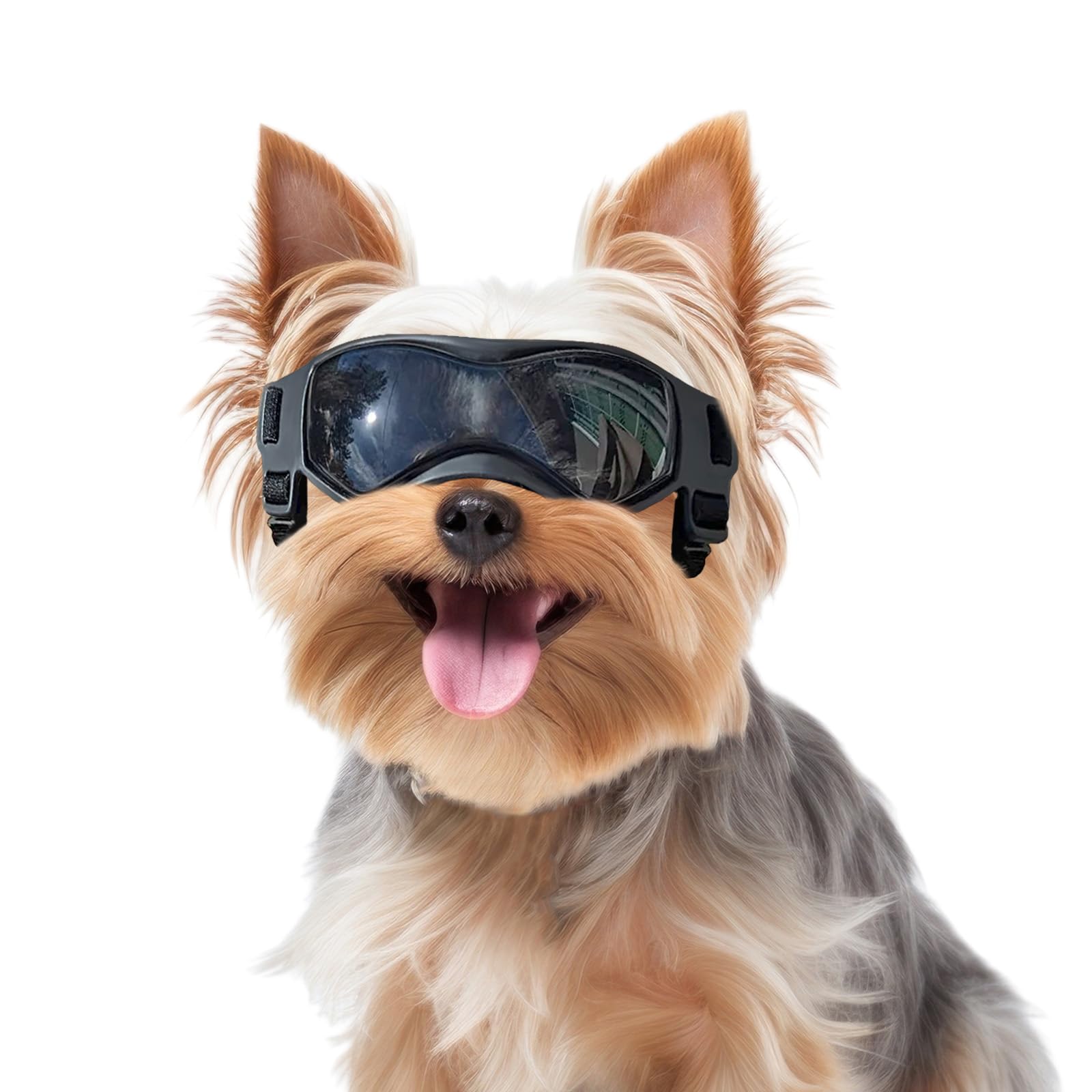 Dog Goggles Small Breed, Dog Sunglasses Small Breed Dog Eye Sun Light Protection, Uv Protection Goggles For Dog With Adjustable 