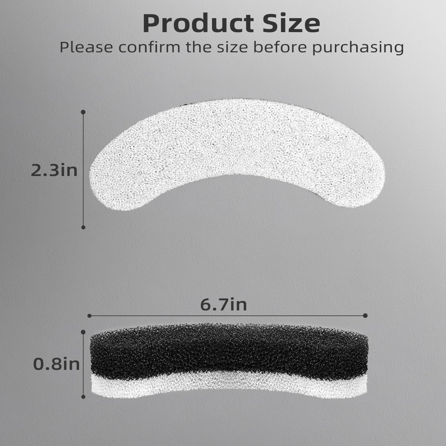 Compatible with DF10 & DF30 Automatic Pet Water Dispenser, Water Filter Replacement, Carbon Cat Water Fountain Filters, Triple F