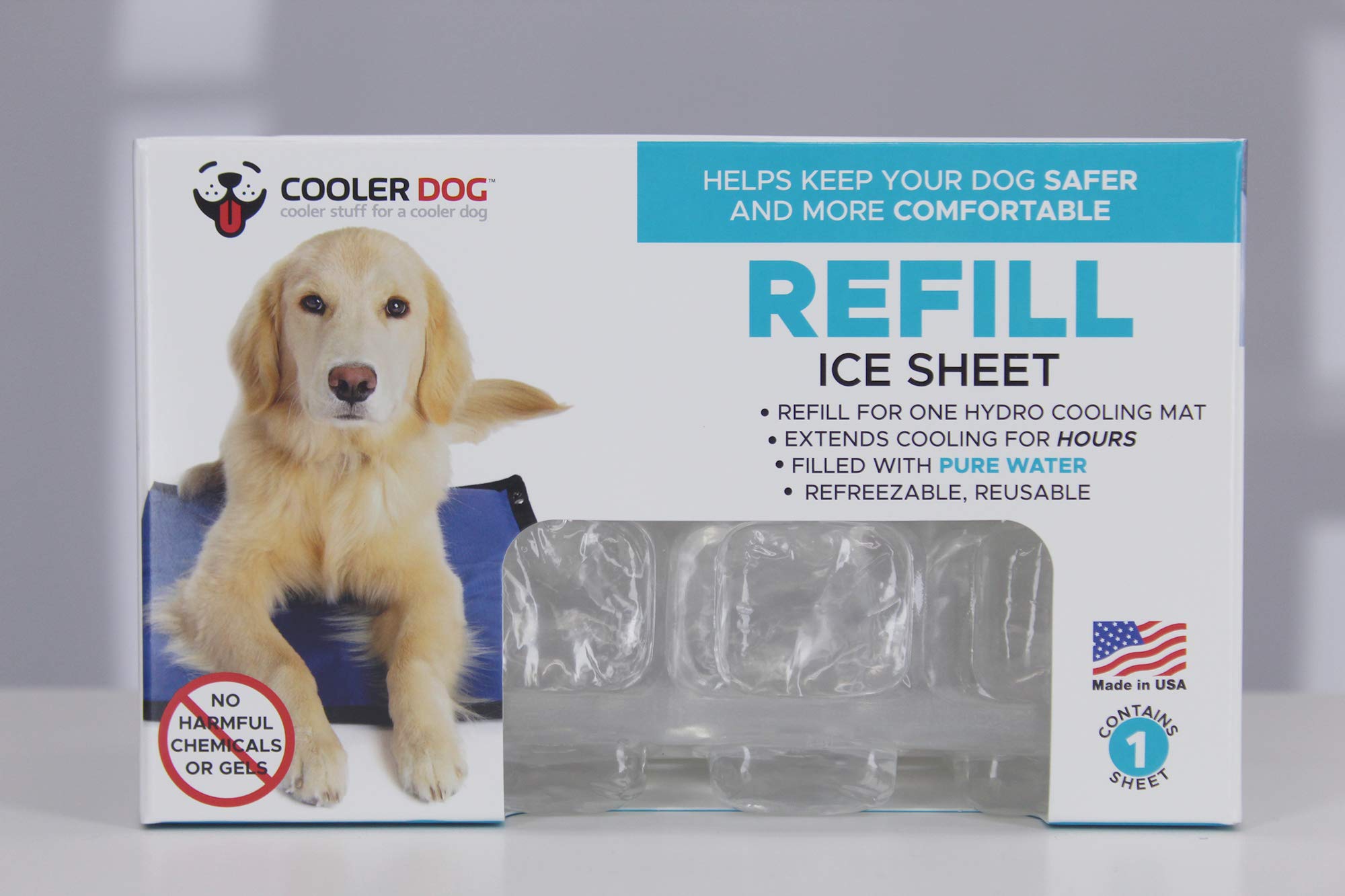 Coolerdog Refill Ice Sheet For Cooler Dog Hydro Cooling Mat