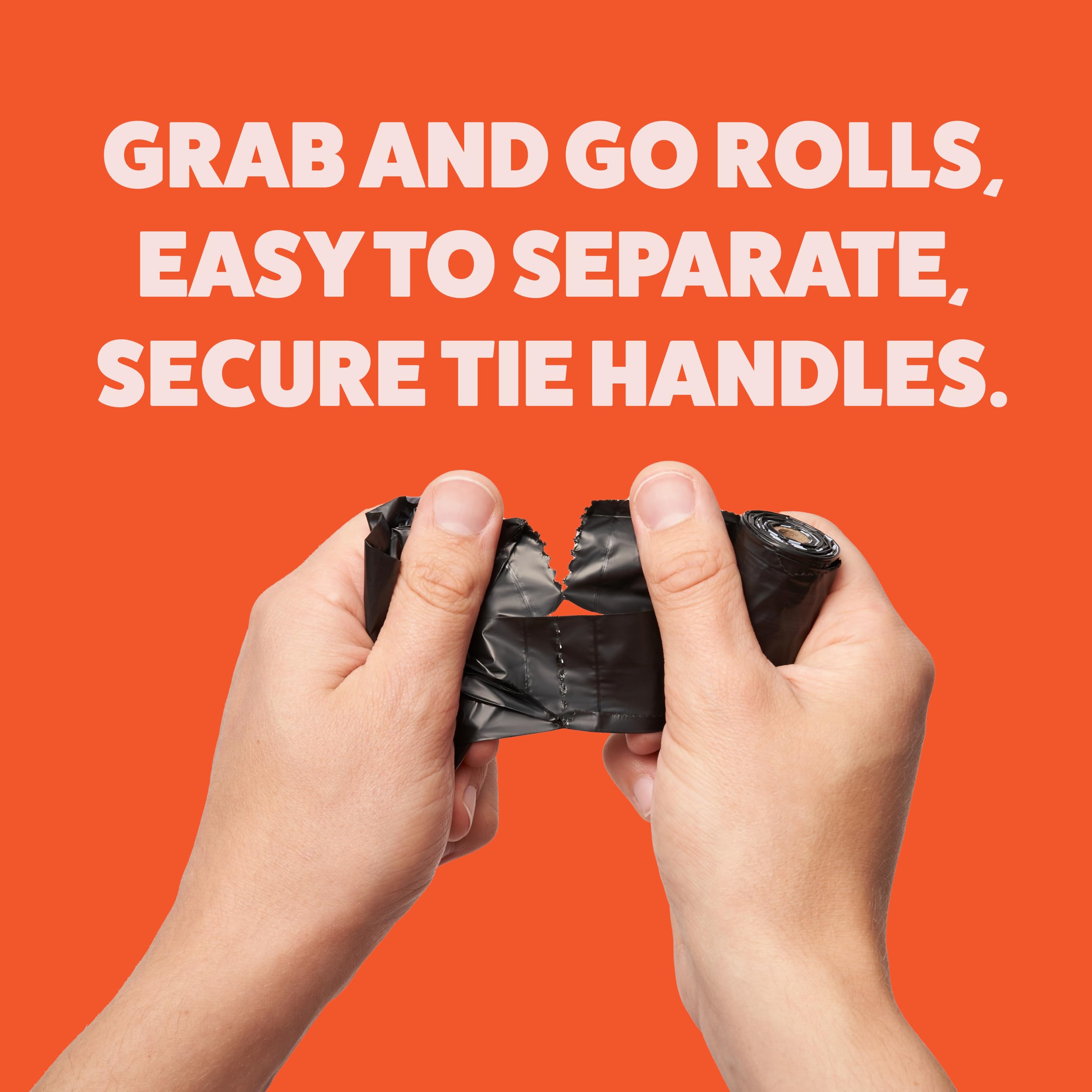 Tuff Pets Heavy Duty Dog Poop Bag With Handles - 16 Rolls Of Pet Waste Bags - Fits In Any Dogs Poo Bag Dispenser Or Holder - Thi