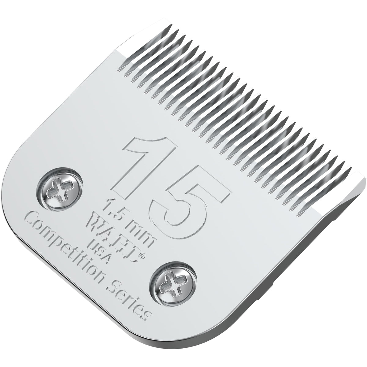 Wahl Professional Animal 15 Medium Fine Competition Series Detachable Blade With 3/64-Inch Cut Length (2357-100)