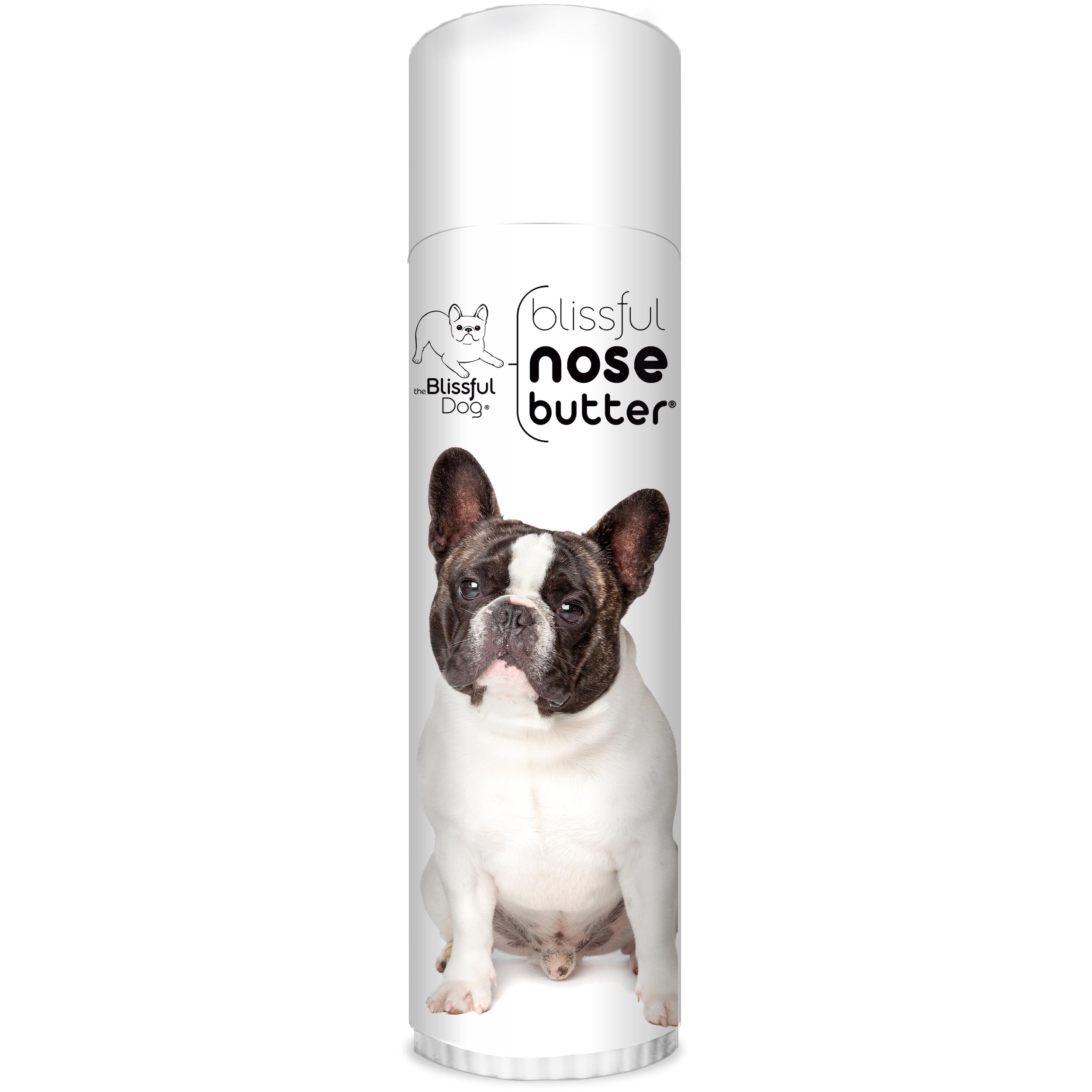 The Blissful Dog French Bulldog Pied Unscented Nose Butter - Dog Nose Butter, 0.50 Ounce