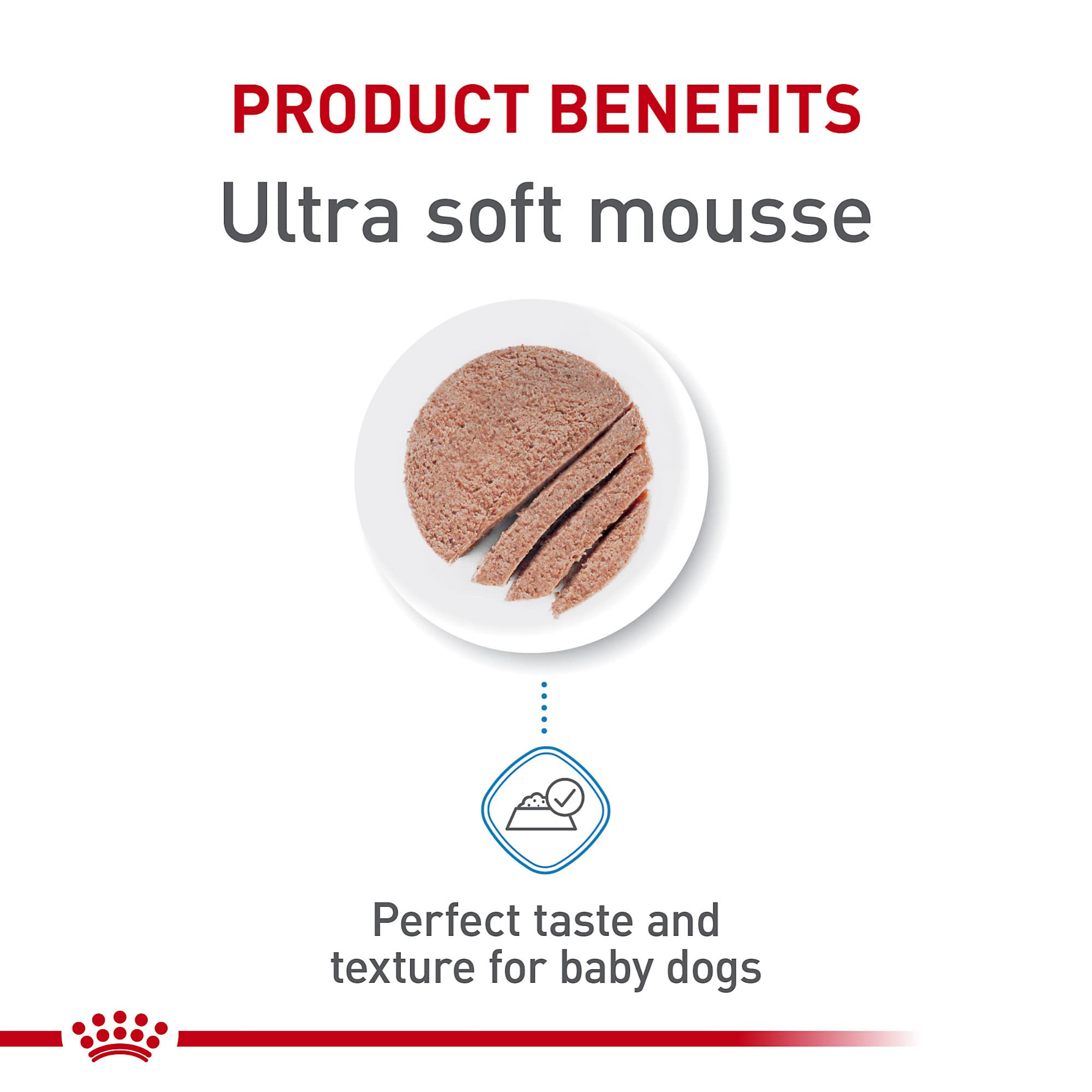 Royal Canin Small Mother & Babydog Starter Mousse in Sauce Wet Dog Food, 5.1 oz Can, 24-Pack