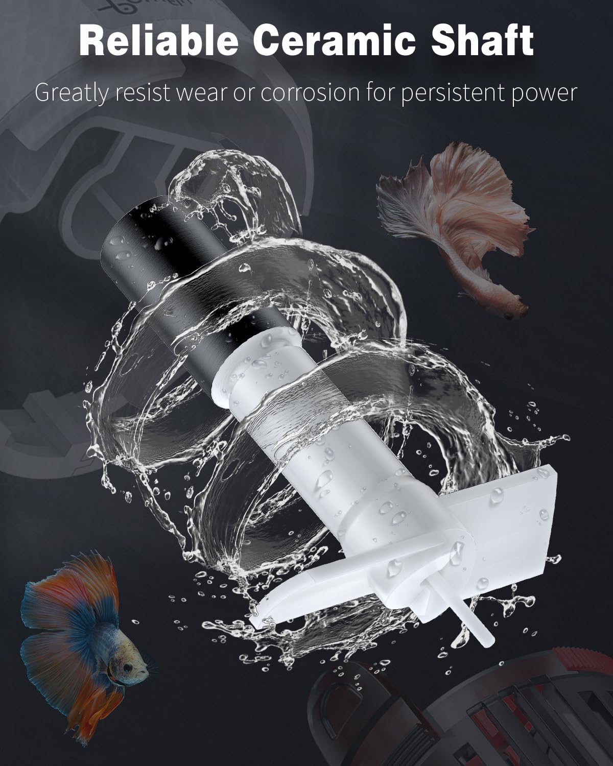 Pawfly 3 W Aquarium Wave Maker 800 Gph Submersible Adjustable Circulation Pump For Fish Tanks Up To 50 Gallons Aquarium Power He