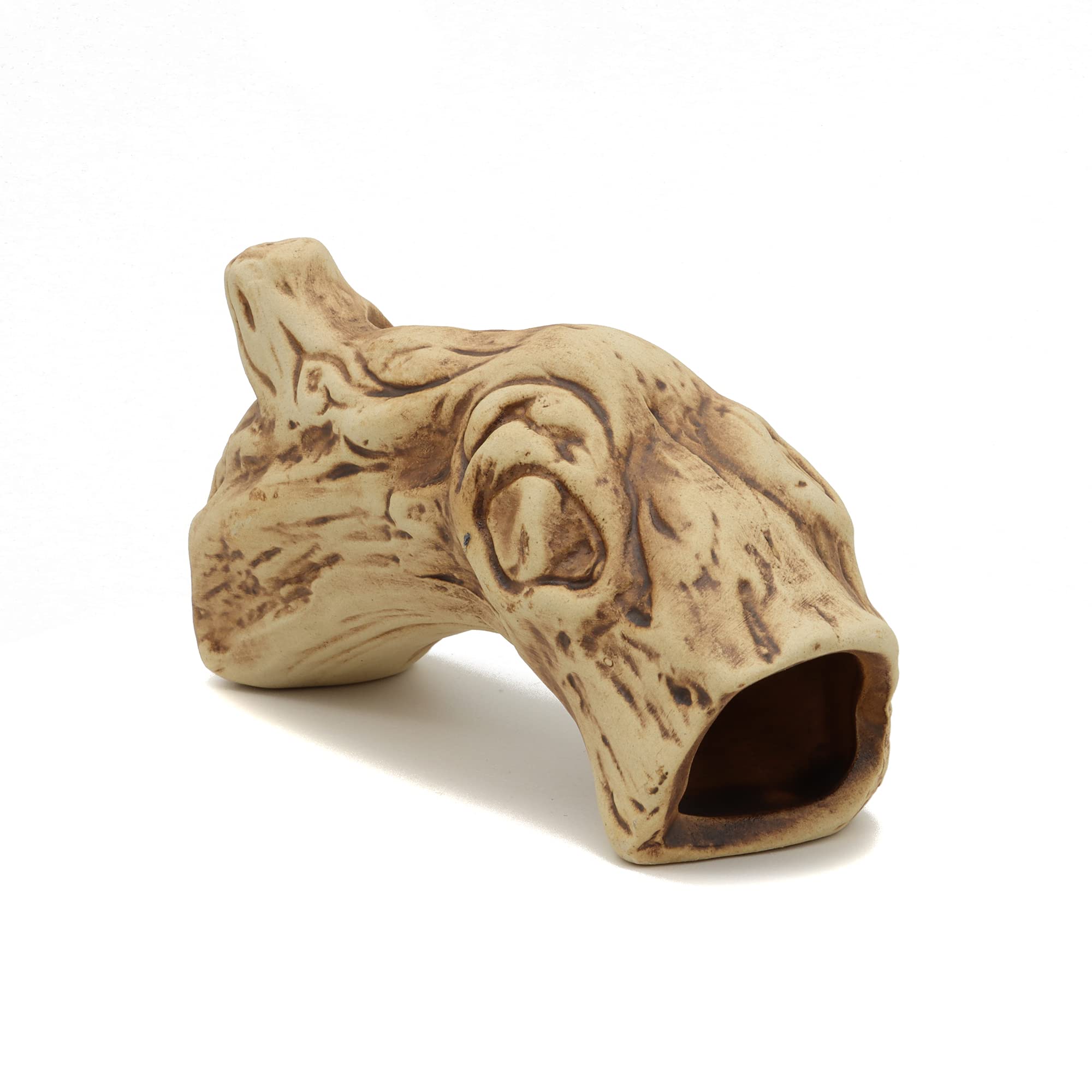 Alegi Aquarium Betta Fish Tank Accessories Tree Stump Hole For Betta Fish, Rock Cave Cichlid Stone Fish Tank Decorations (Styles 4)