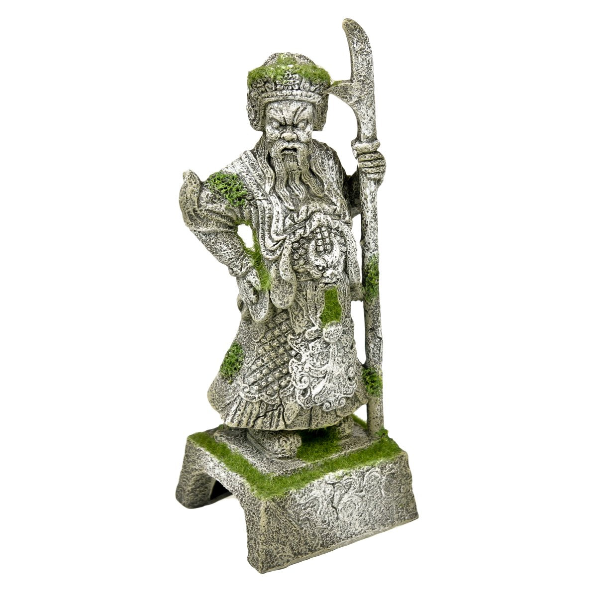 Blue Ribbon Pet Products Ee-695 Exotic Environments Thai Warrior Statue With Moss