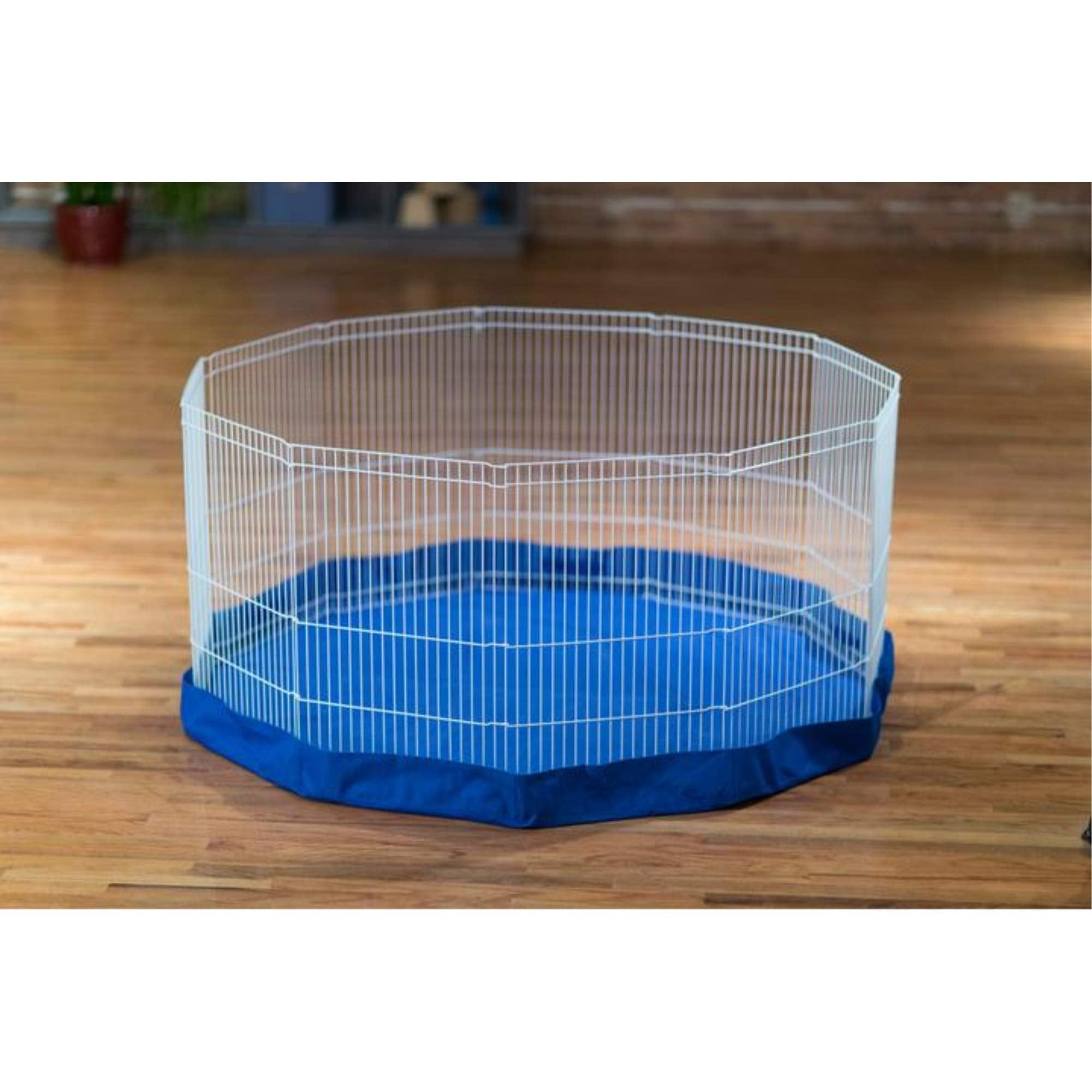 Prevue Pet Products SPV40098 Mat/Cover for 11-Panel Play Pen, Blue