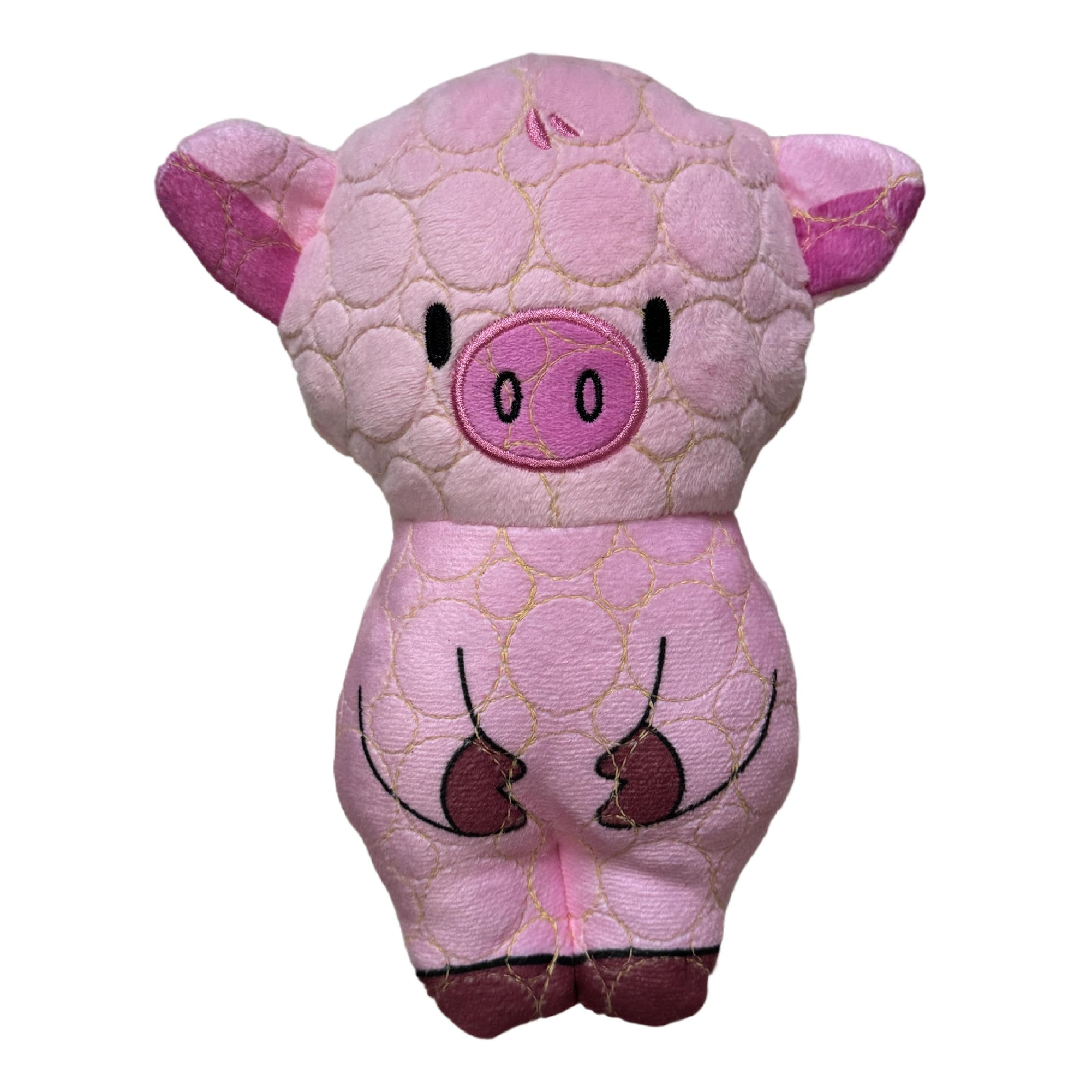 Bite Force -Durable & Strong Dog Toy Peppa Pig with Squeaker, Kevlar-Reinforced for Aggressive Chewers for Small Medium Large Do
