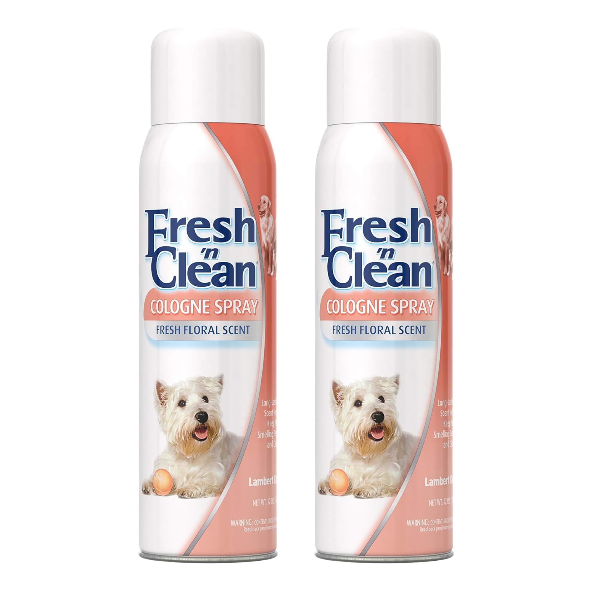 PetAg Fresh n Clean Cologne Spray - Floral Scent - 12 oz - Controls Odor & Keeps Dogs Smelling Fresh