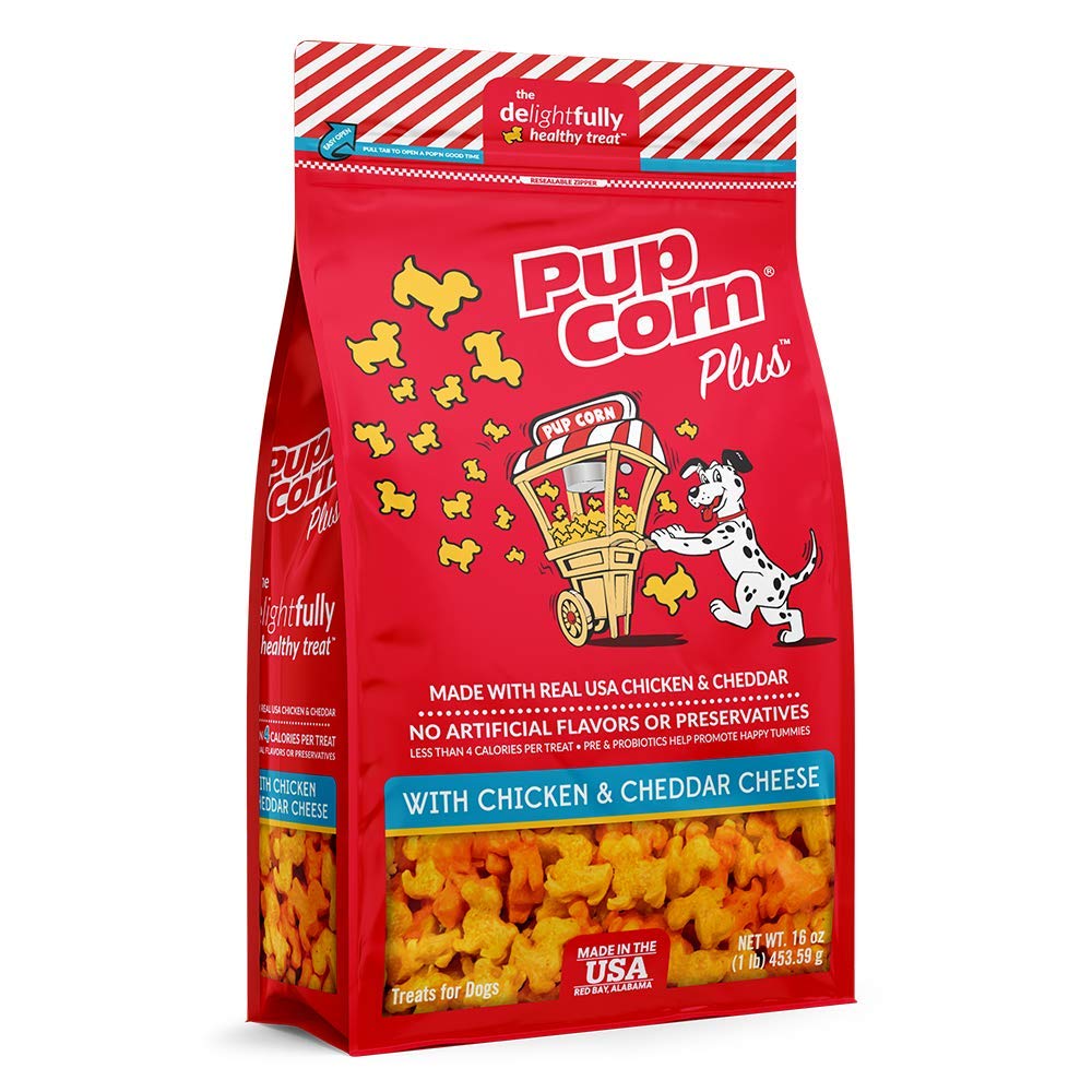 (3 Pack) Pupcorn Healthy Dog Treats