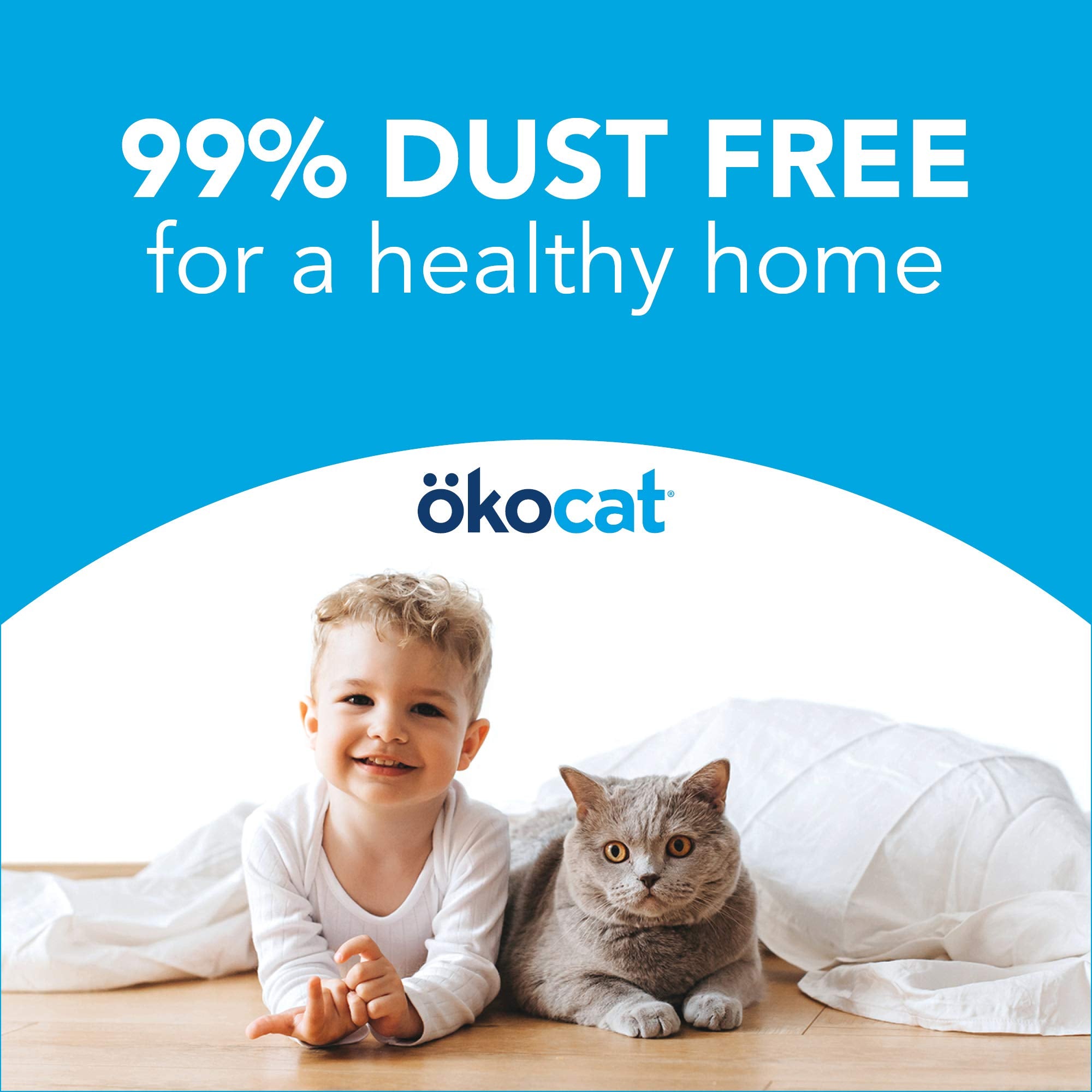 Kocat Original Low-Dust Natural Wood Clumping Cat Litter With Odor Control 16.6 Lbs Large