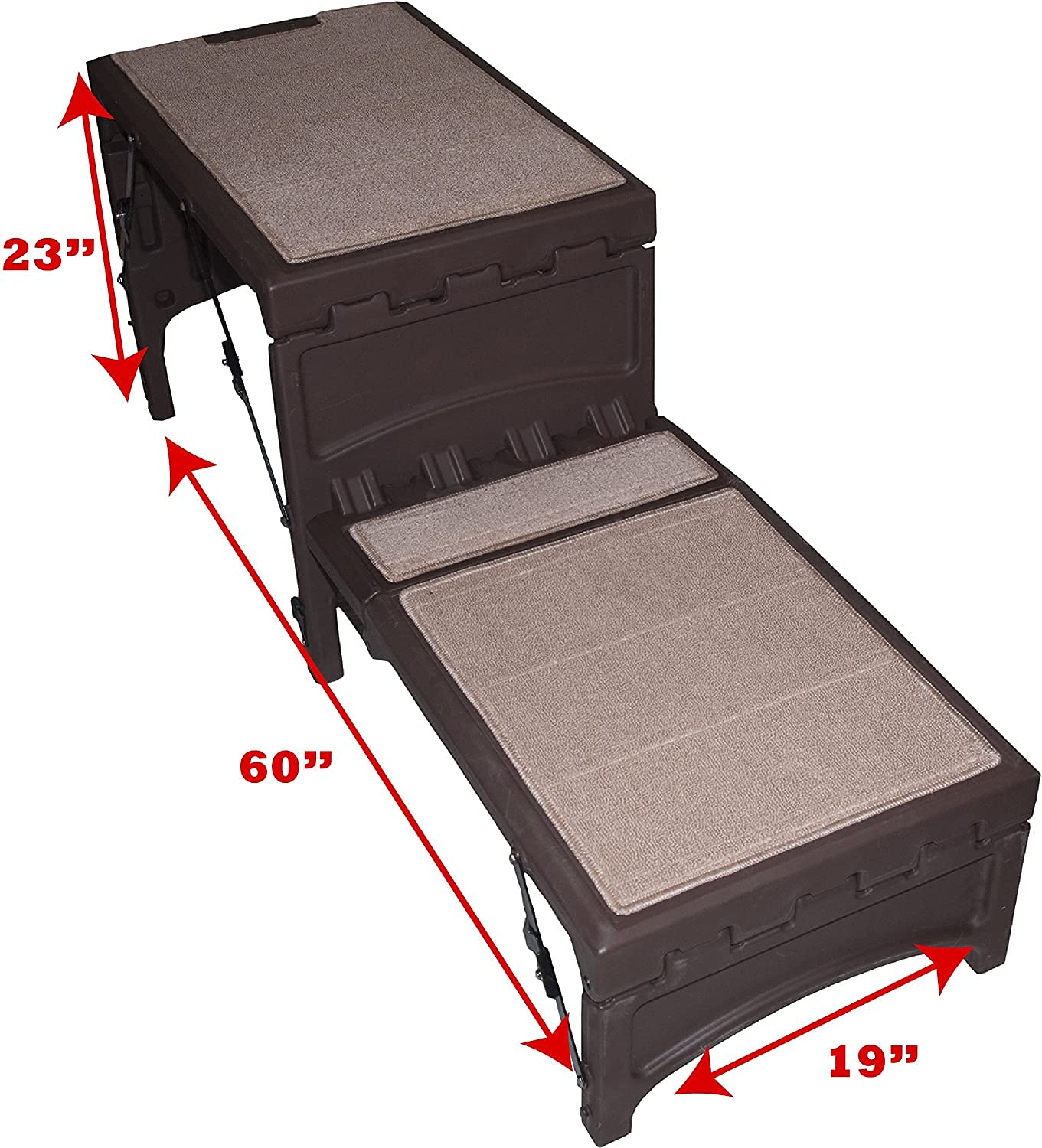 Pet Gear Free Standing Pet Ramp For Cats And Dogs, No Assembly Required, Easy Fold For Storage Or Travel, Portable, Available In