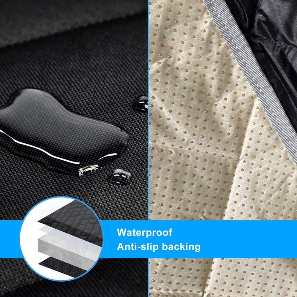 Rbsc Home Dog Car Seat Covers - Waterproof 40 Inches Cargo Liner For Dogs Heavy Duty And Nonslip Cargo Cover For Trucks, Jeeps And Suvs