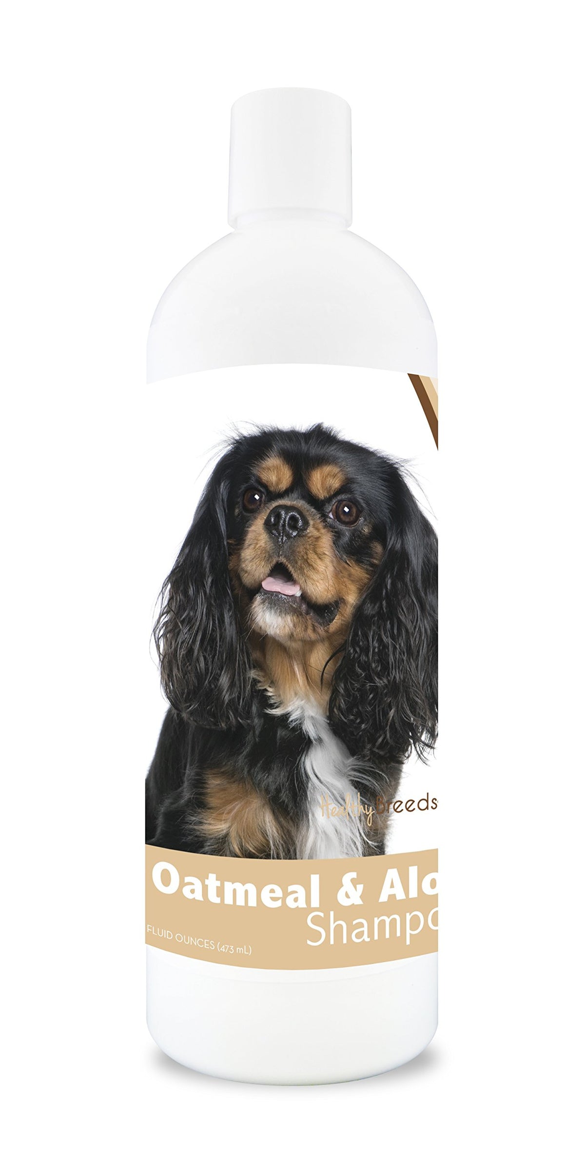 Healthy Breeds Cavalier King Charles Spaniel Oatmeal Shampoo With Aloe 16 Oz
