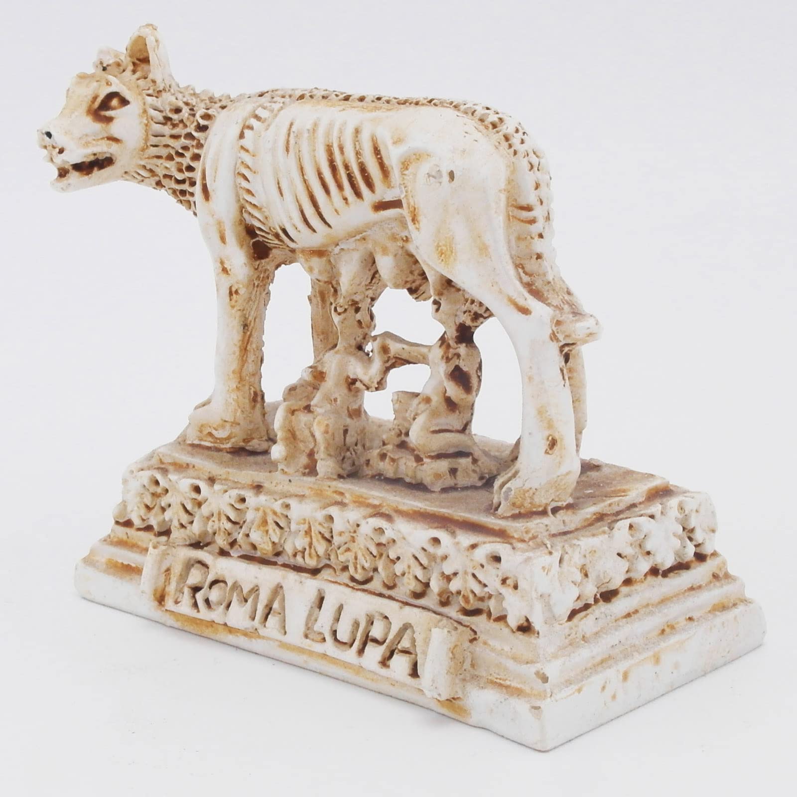 Kocris Casa Roman Wolf Fish Tank Decorations Ancient Rome Reptile Turtle Lizard Spider Tanks Terrarium Building D