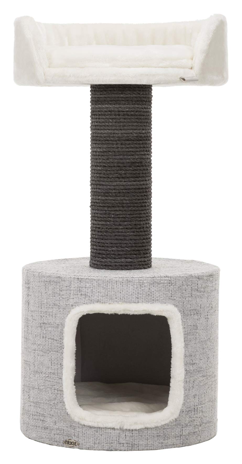 Trixie Fonda Cat Scratching Post 39 Inch - Cat Scratcher with Soft Fabric Covering Base and Durable Sisal Rope - for Large Cats 