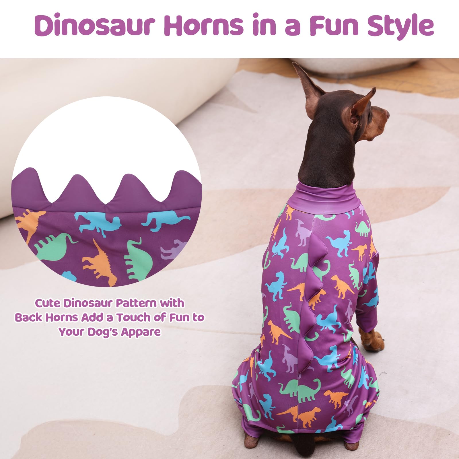 Unipup Dog Pajamas Large Size, Big Dog Onesie Clothes, Anti Shedding And Licking, Post Surgery Recovery Pet Pjs, Cotton Soft Mat