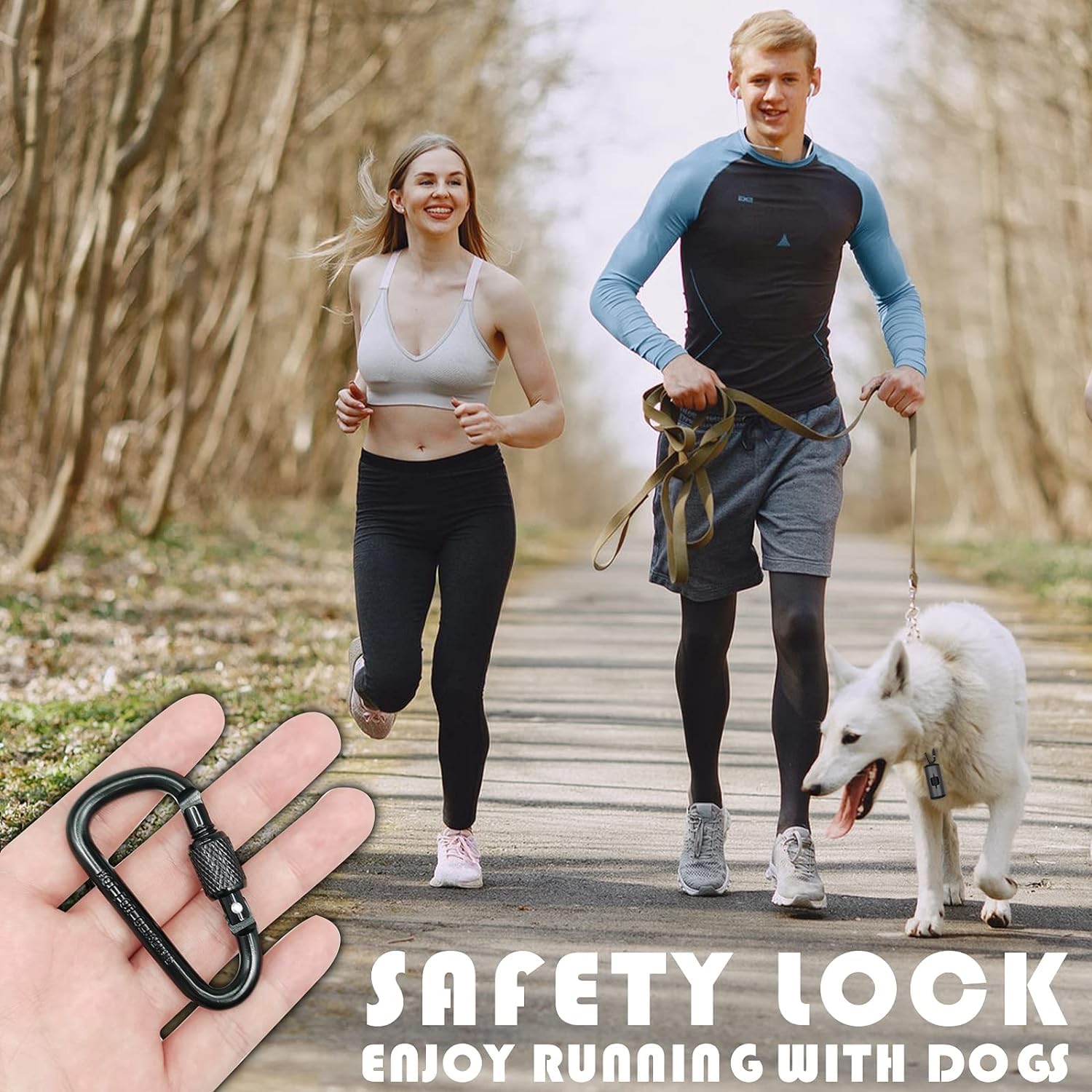 Shaouman Metal Dog Poop Bags Holder|Aluminum Poop Bags Dispenser With 30 Black Pet Waste Bags 3 Leash Clasp And Elastic Rope