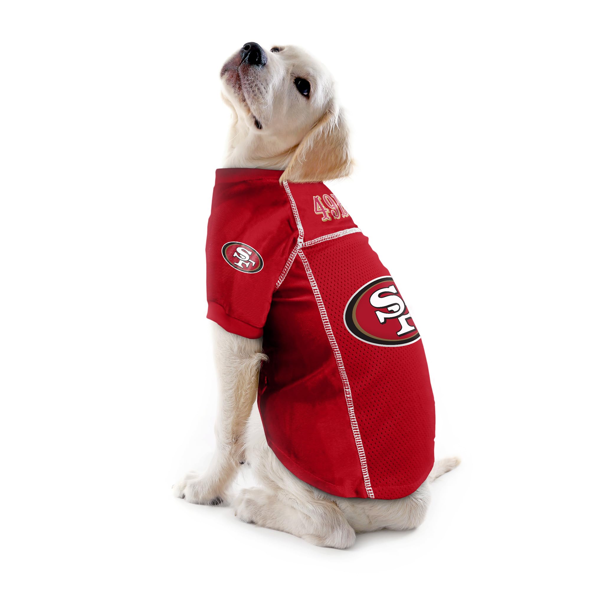 Littlearth San Francisco 49ers NFL Basic Pet Jersey