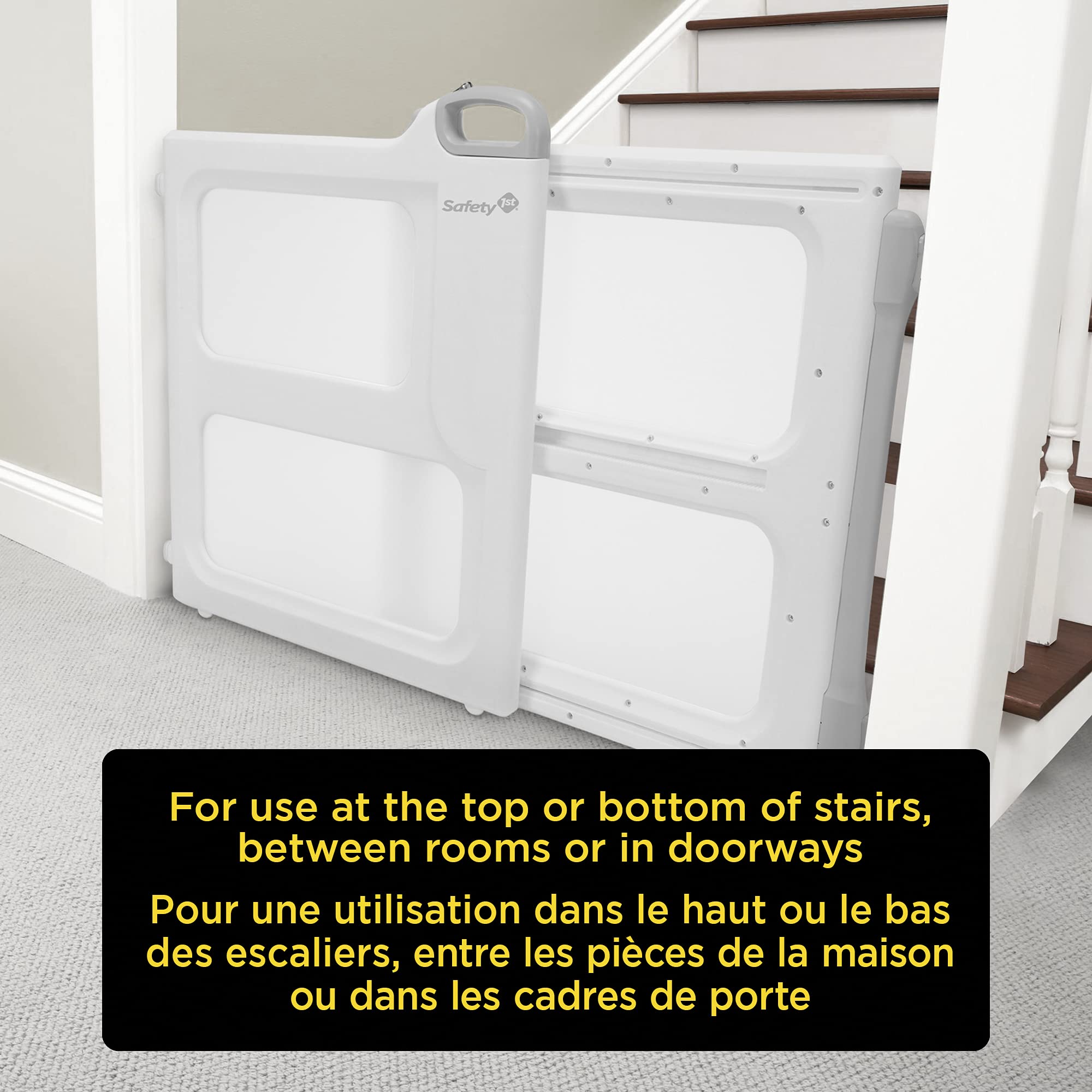 Perfect Fit Safety Gate - White, 28' To 42'