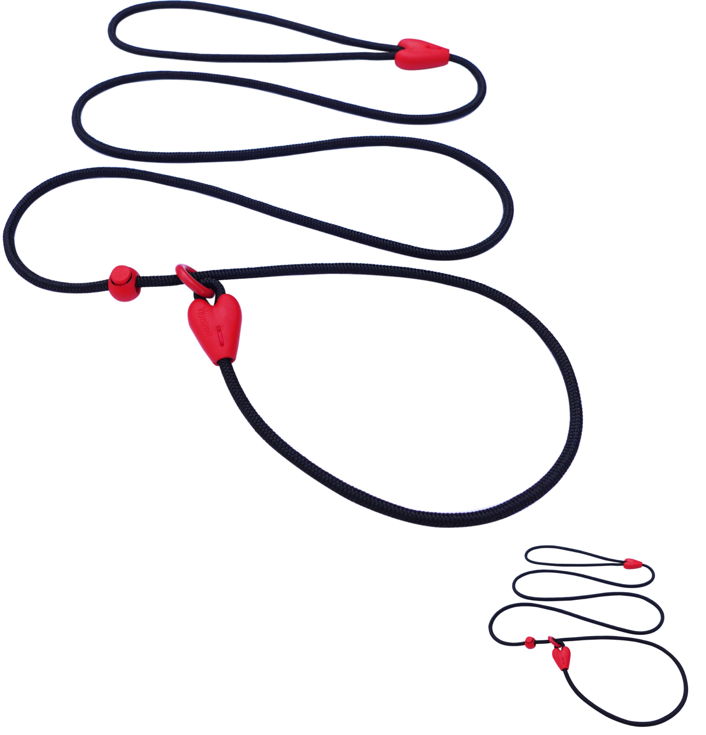 2 Pack Slip Leads For Dogs 6Ft Slip Leash For Dogs Dog Lead Strong Nylon Dog Training Leash No Pull Rope Dog Leash Dog Leashes F