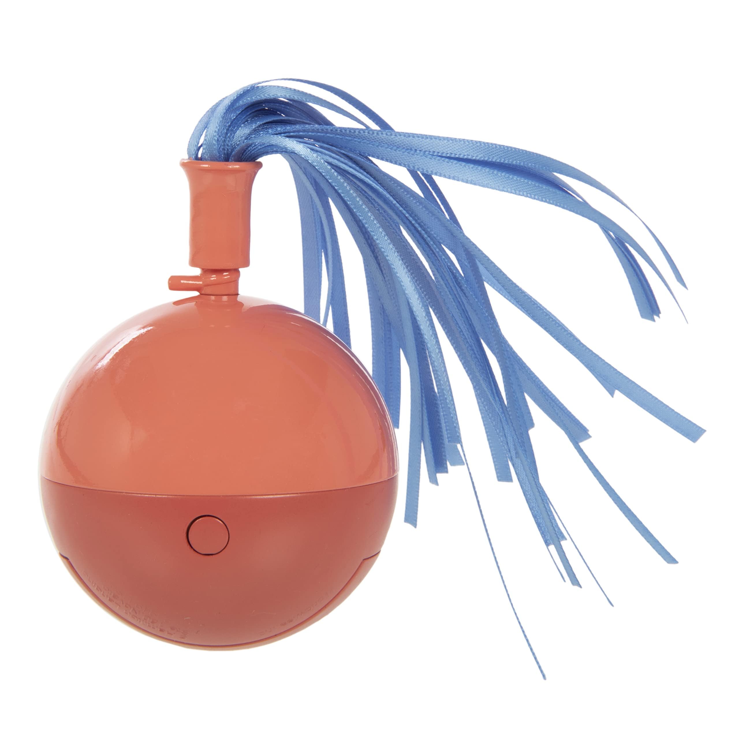 Smartykat (2 Count Twirly Top Electronic Motion Ball Cat Toy, Battery Powered - Randomly Selected Color, 2 Count