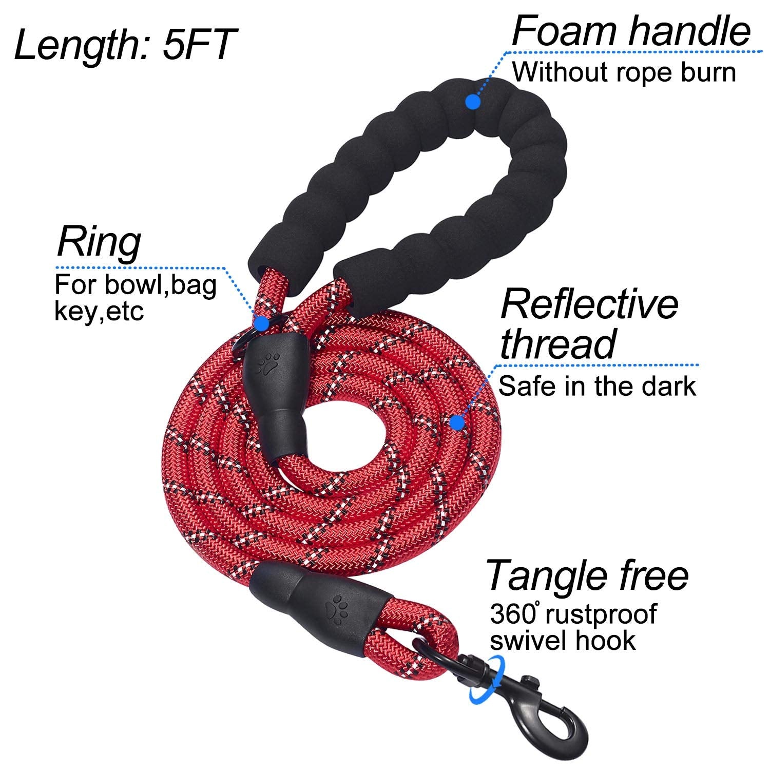 matilor Dog Harness Step-in Breathable Puppy Cat Dog Vest Harnesses for Small Medium Dogs Red