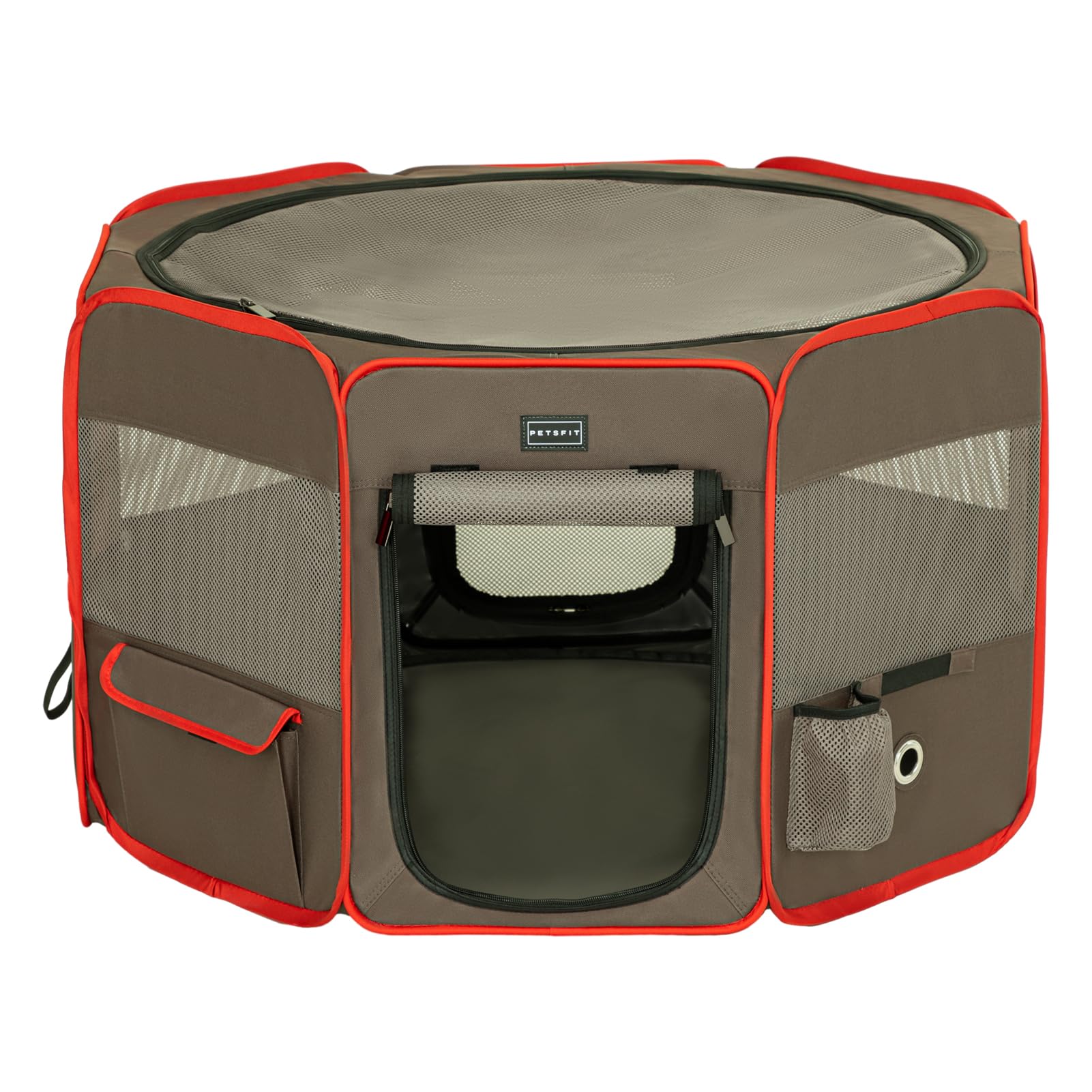 Petsfit Portable Dog Playpen 36'' Portable Pet Play Pens For Small Medium Dogs, Puppy Playpen Indoor/Outdoor With Carring Case, 