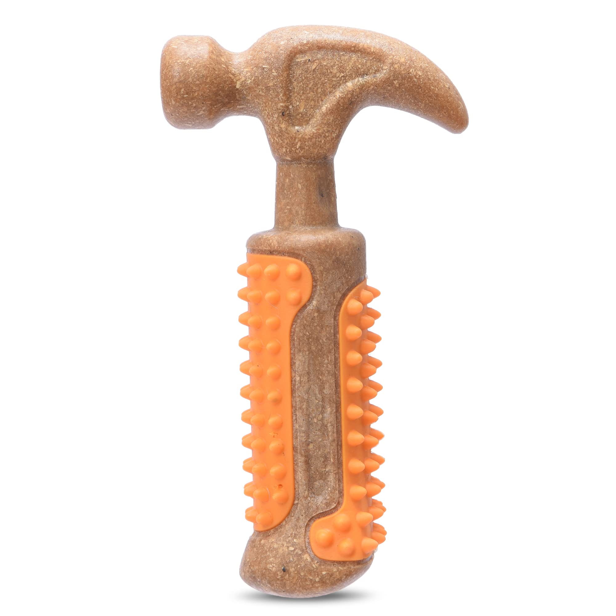 Arm & Hammer for Pets Chew Tools Collection: Wood Blend Hammer Chew Toy for Dogs | Compressed Wood Dog Chew Toys with Baking Sod