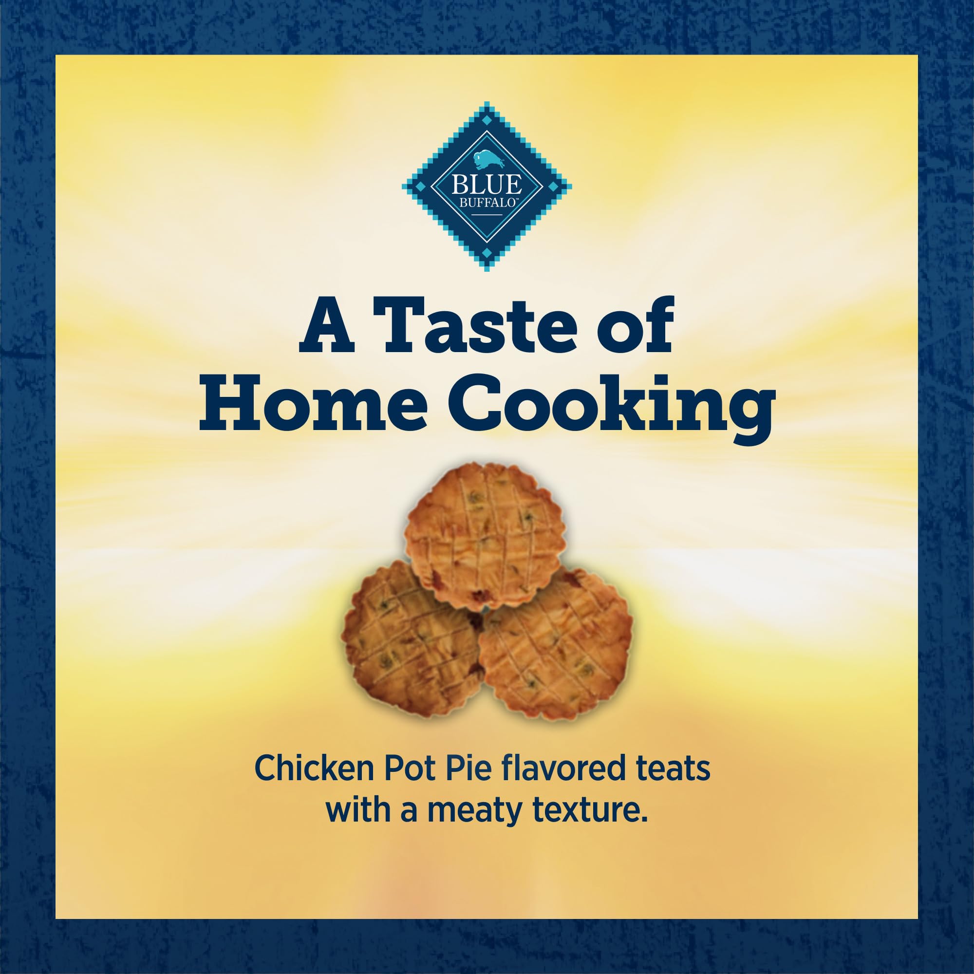 Blue Buffalo True Chews Dog Treats Made in the USA with Natural Ingredients Chicken Pot Pie