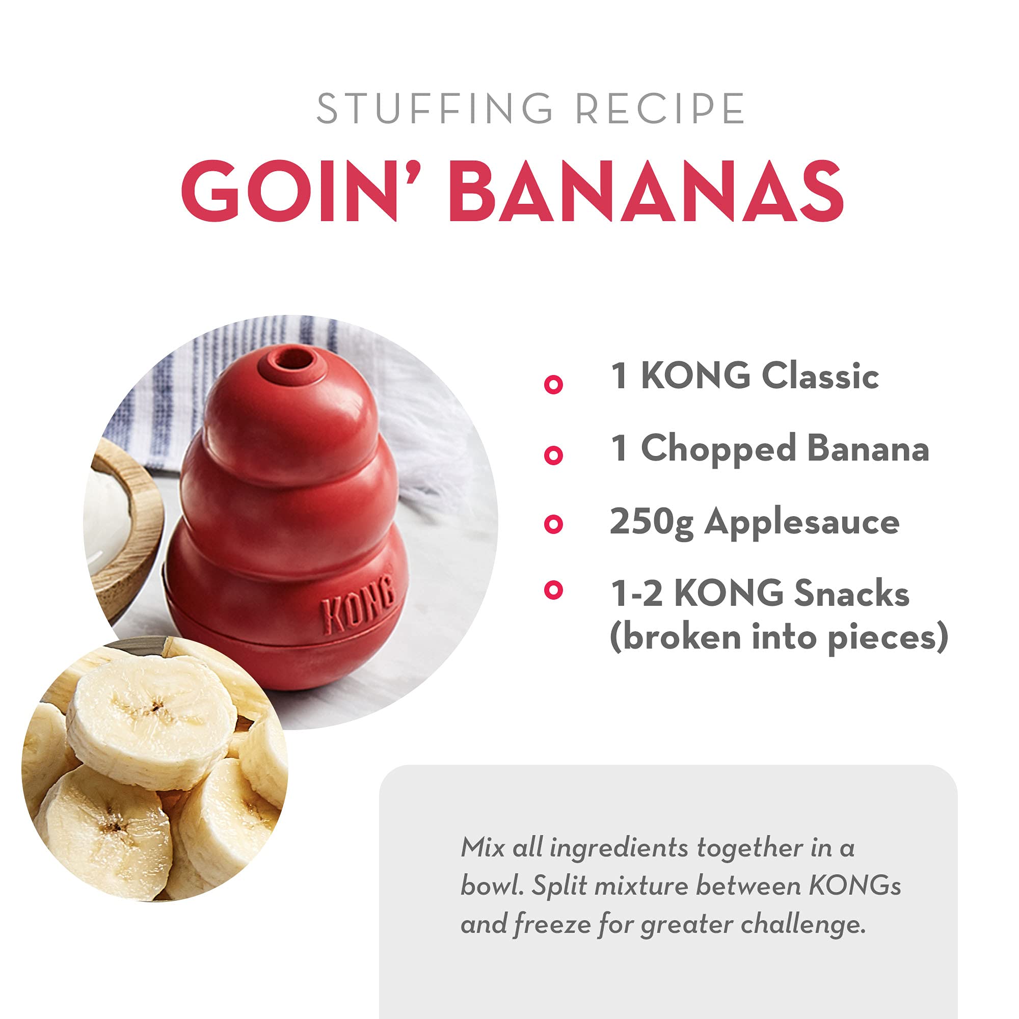KONG - Snacks - All Natural Dog Treats (Best used with KONG Rubber Toys) - Bacon and Cheese Biscuits - For Small Dogs