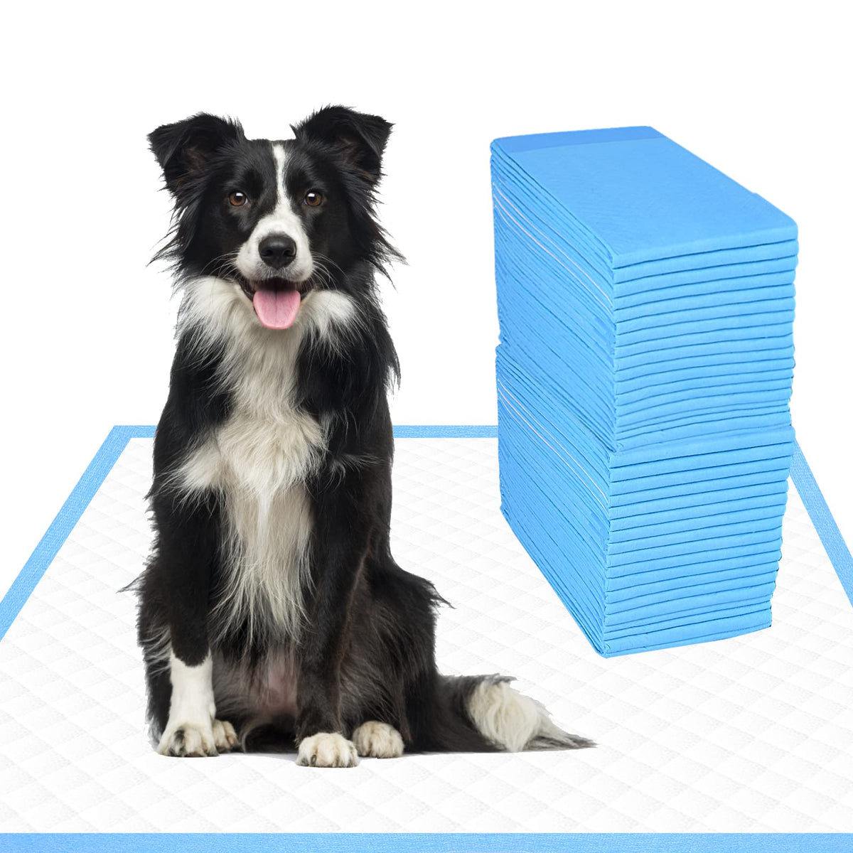 Boscute Thicken 6 Layers Heavy Absorbent Xxl 30''X36'' Pet Training Dog Pee Pads, Extra Large Polymer Leak-Proof Quick Dry Puppy