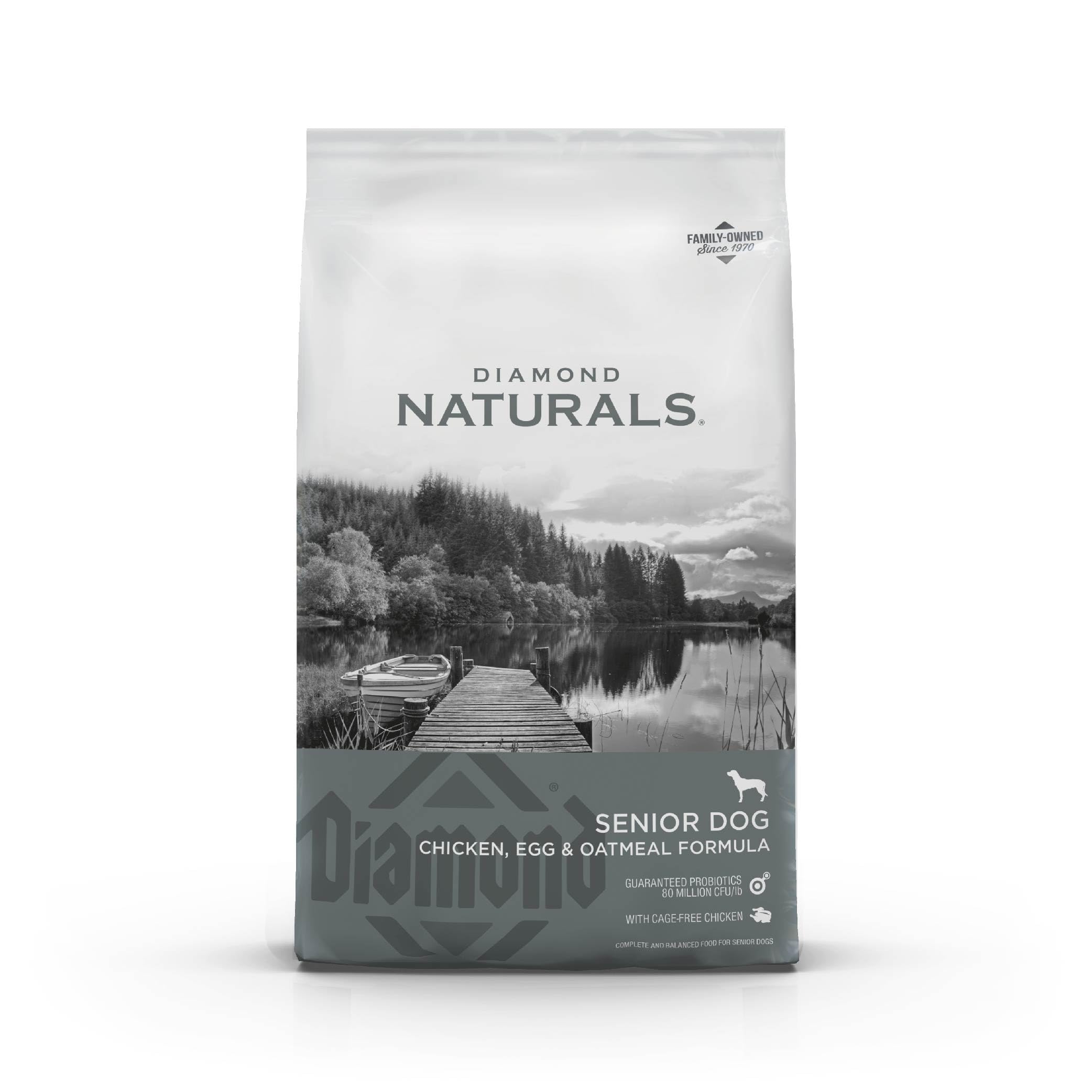 Diamond Naturals Senior Real Meat Recipe Premium Dry Dog Food With Real Cage Free Chicken 6lb