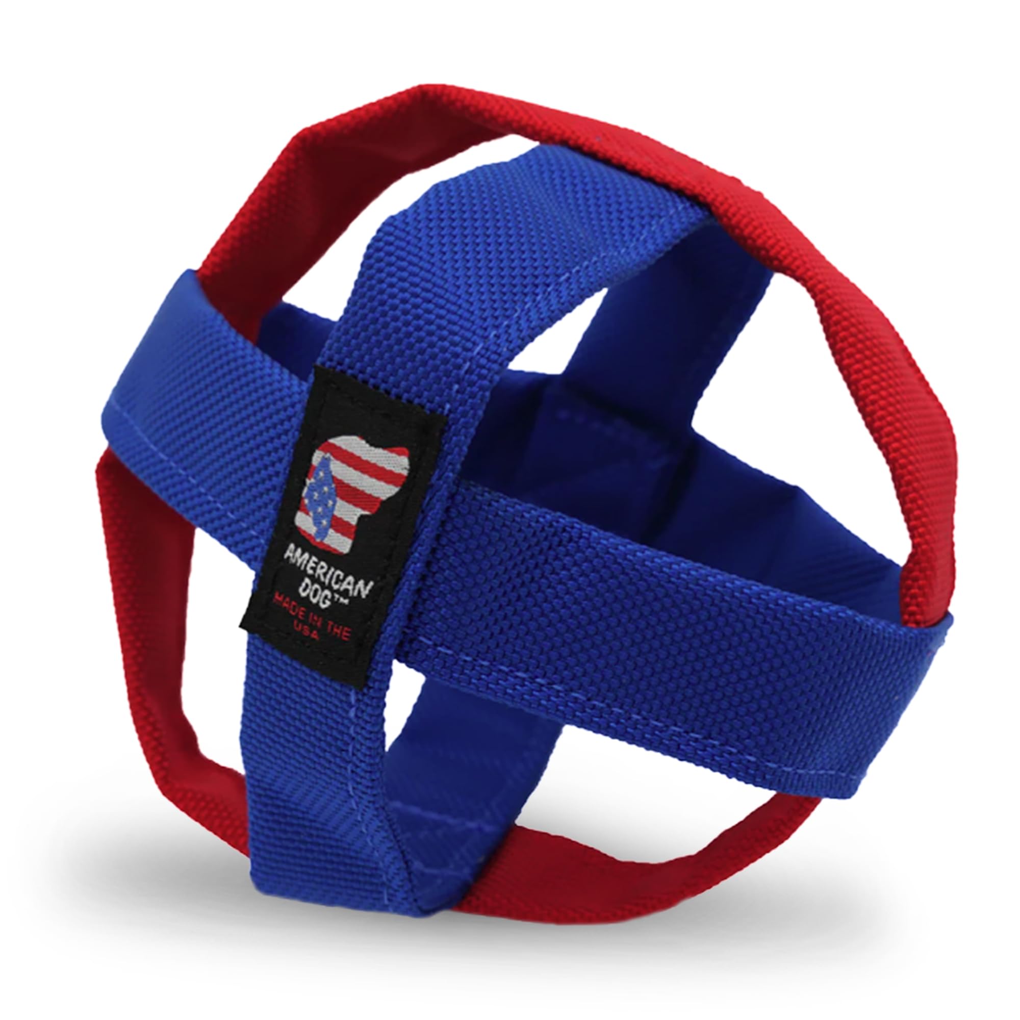 American Dog Catapult Cage - Durable Fetch & Tug Dog Toy Made In Usa From Pet-Safe, Machine-Washable 1680 Ballistic Nylon Materi